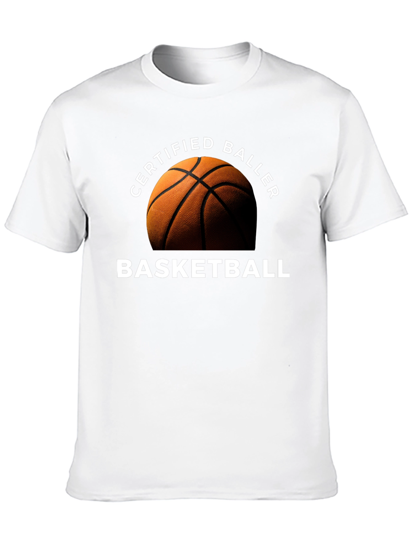Certified Baller Basketball Graphic T-Shirt