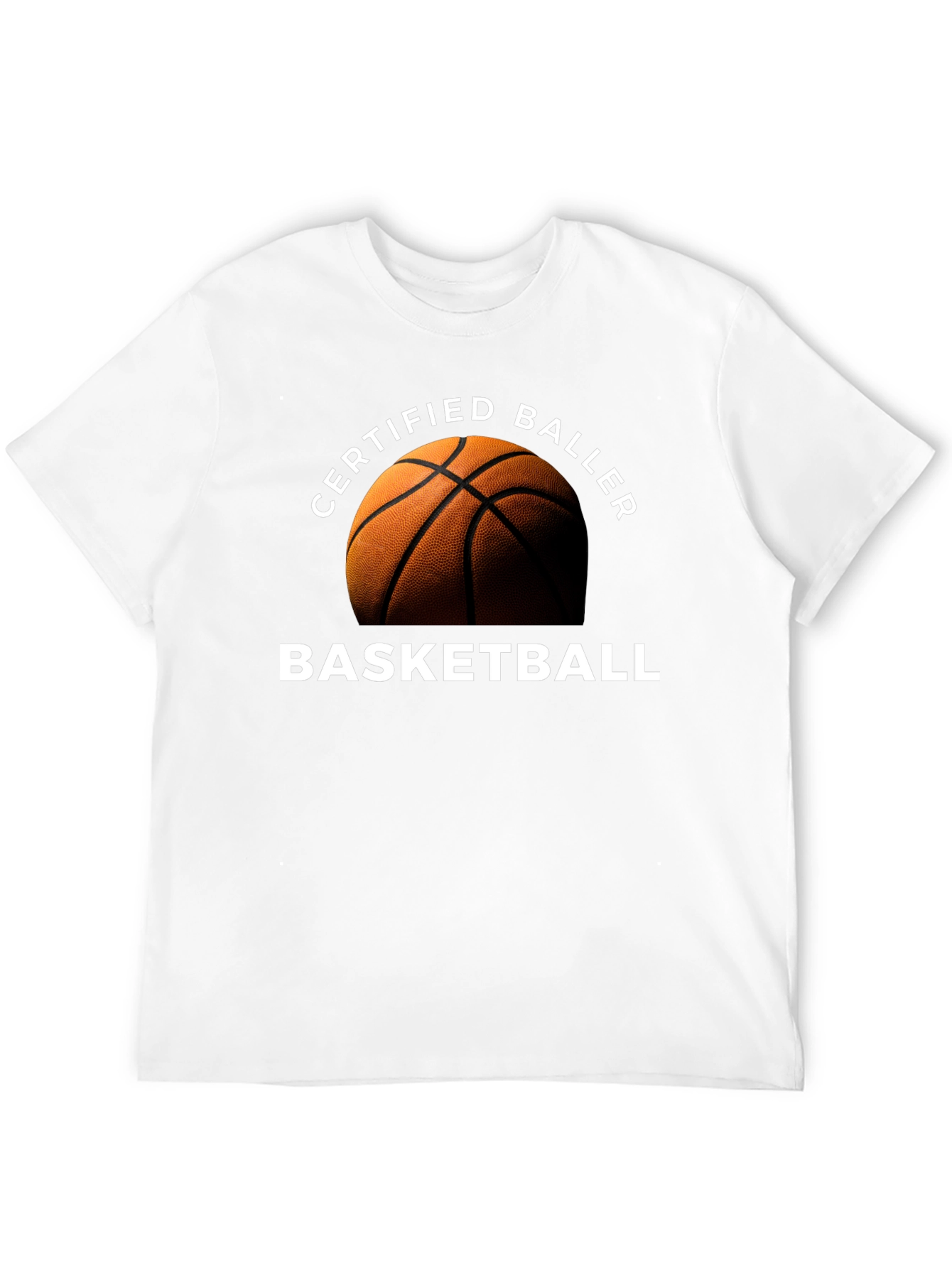 Certified Baller Basketball Graphic T-Shirt