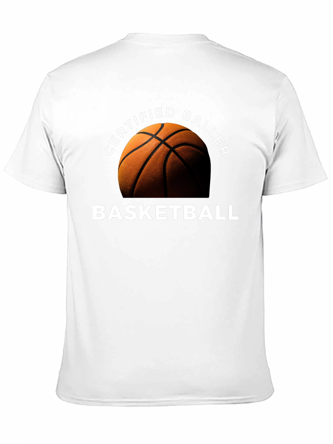 Certified Baller Basketball Graphic T-Shirt