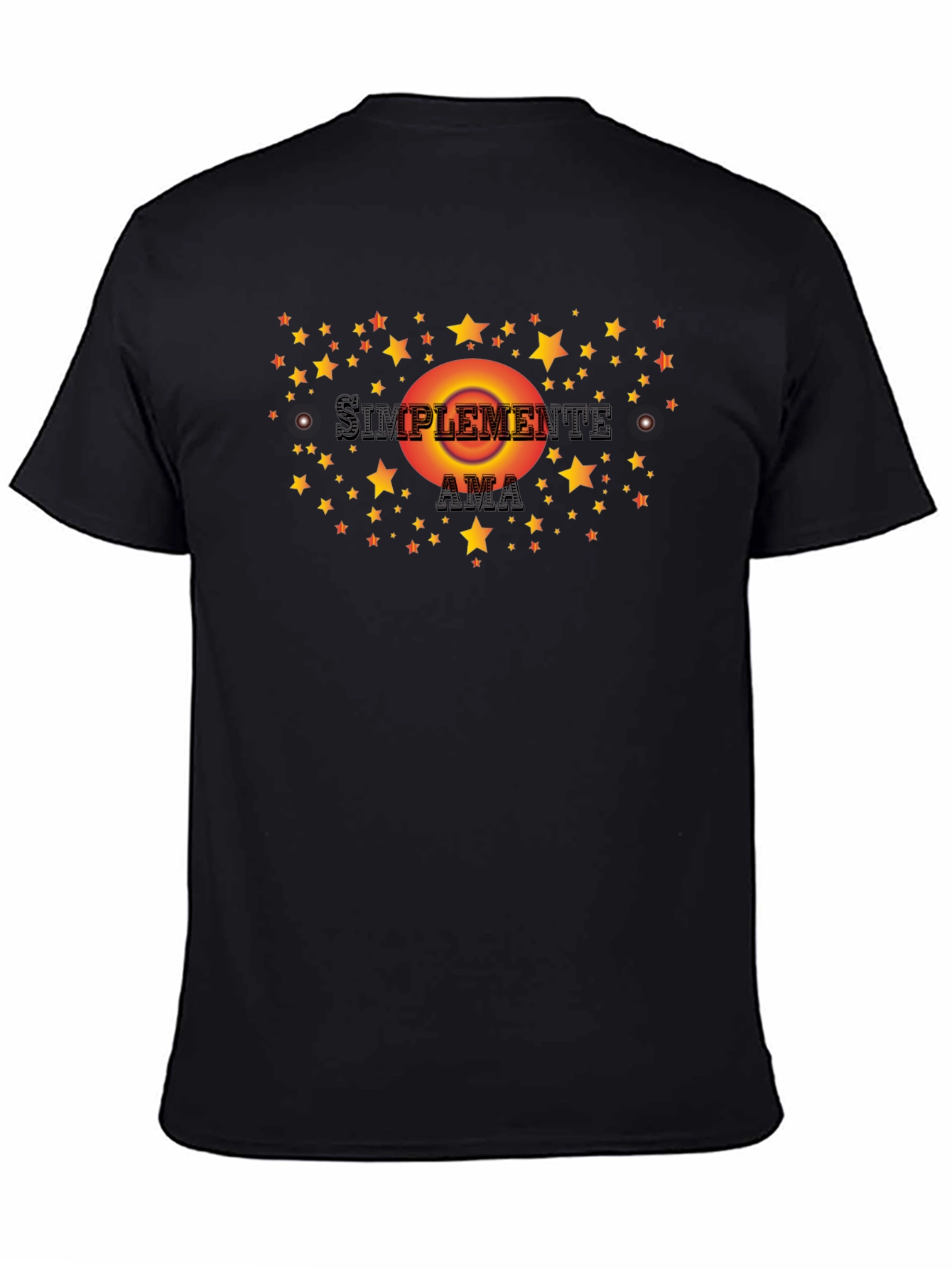 Simplemente Ama Graphic Tee - Love & Stars