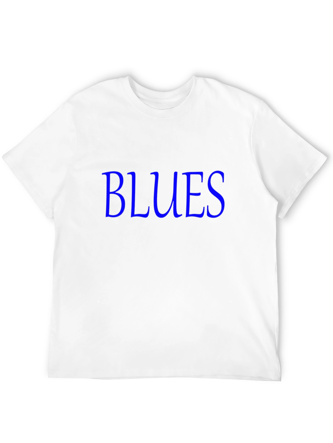 Blues Graphic Print Black T-Shirt