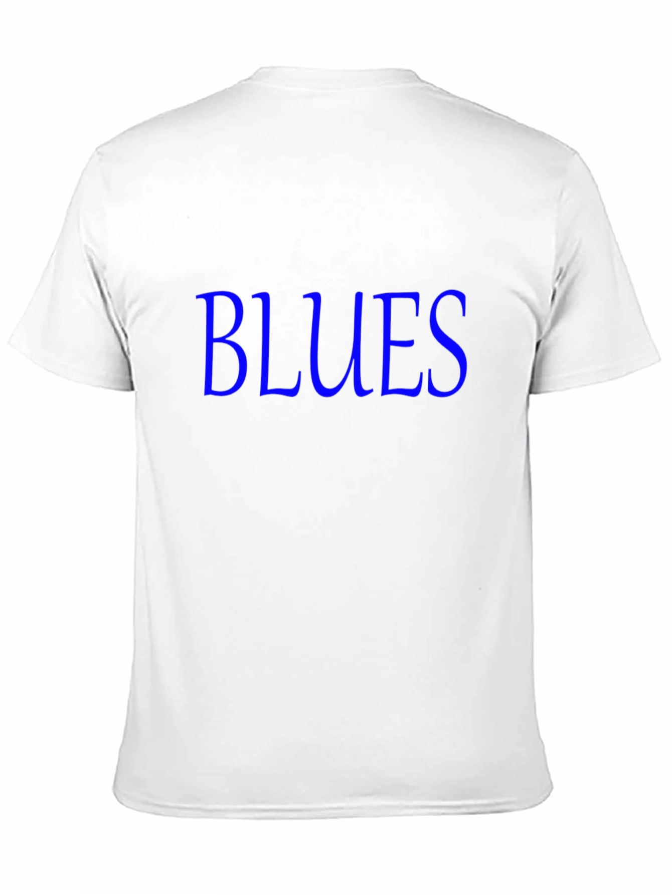 Blues Graphic Print Black T-Shirt