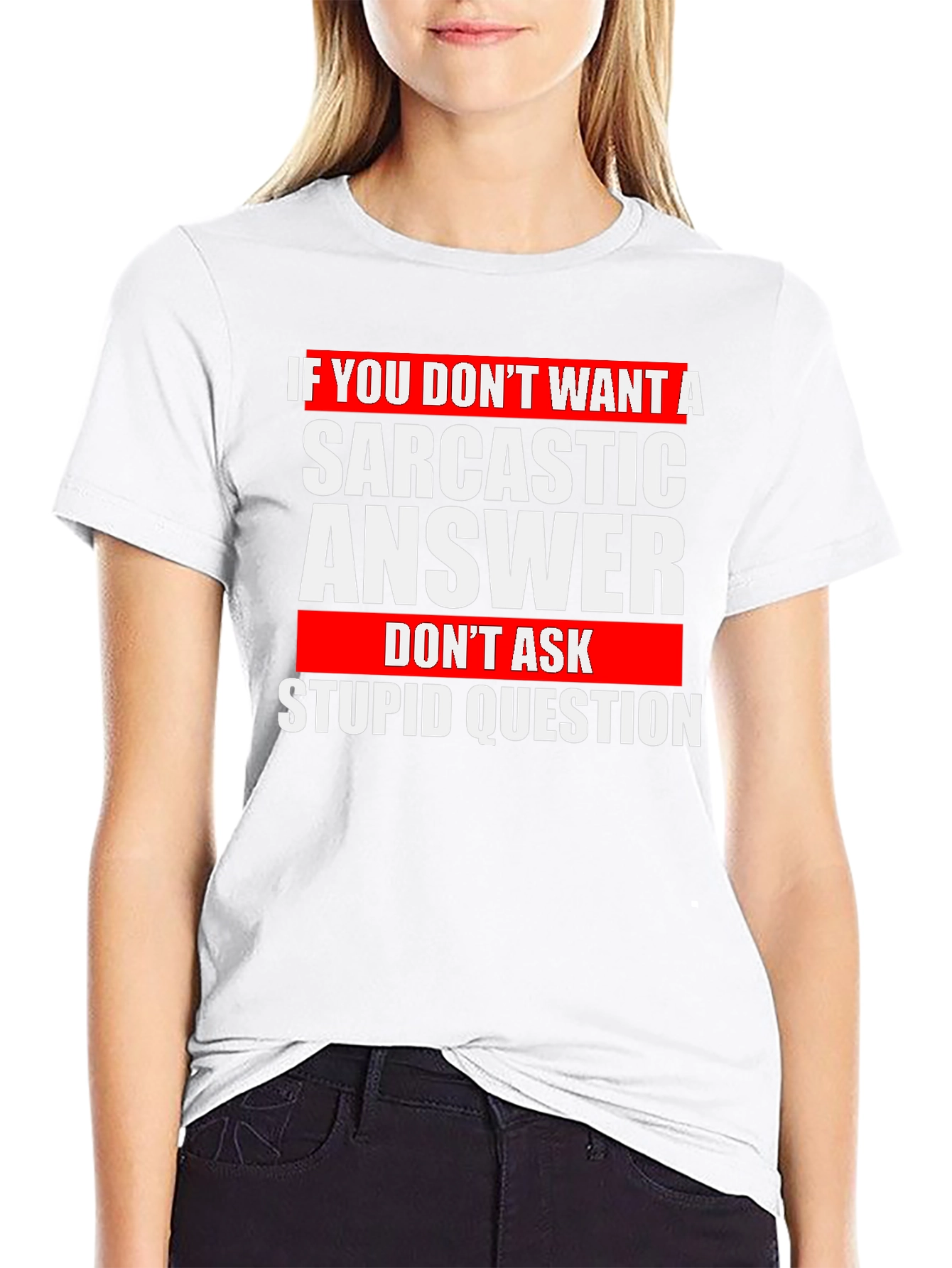 Sarcastic Answer T-Shirt - Funny Graphic Tee