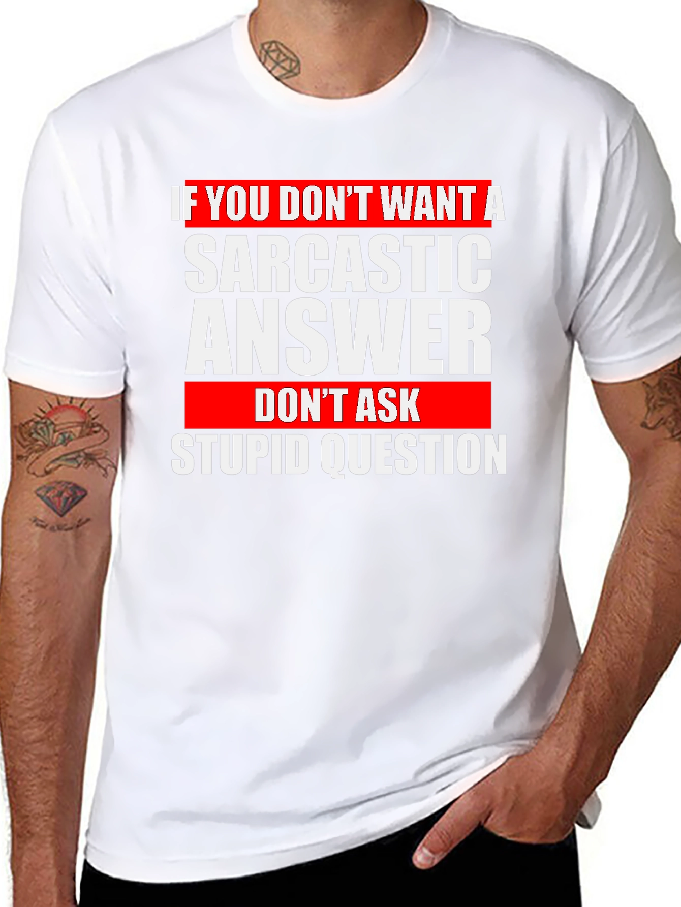 Sarcastic Answer T-Shirt - Funny Graphic Tee
