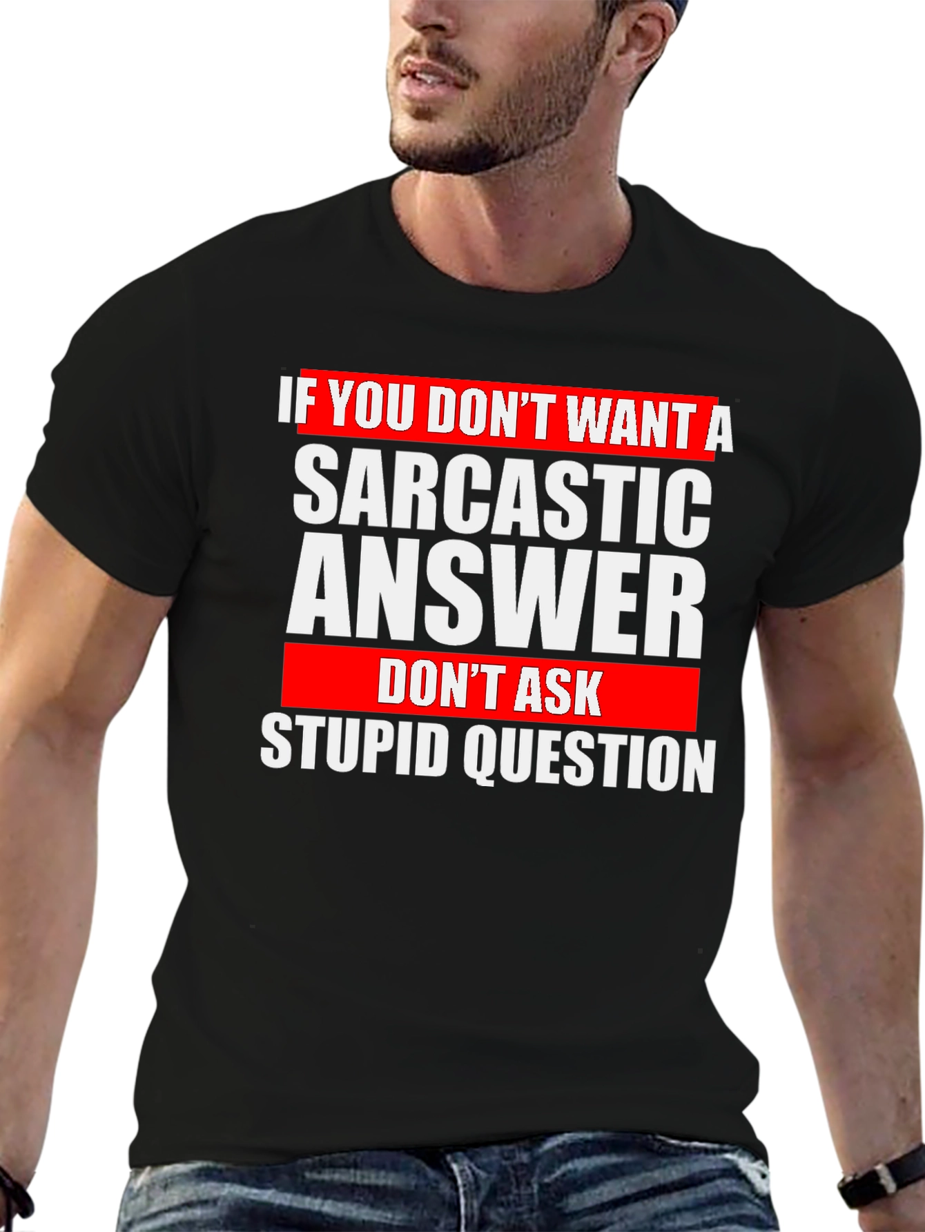 Sarcastic Answer T-Shirt - Funny Graphic Tee