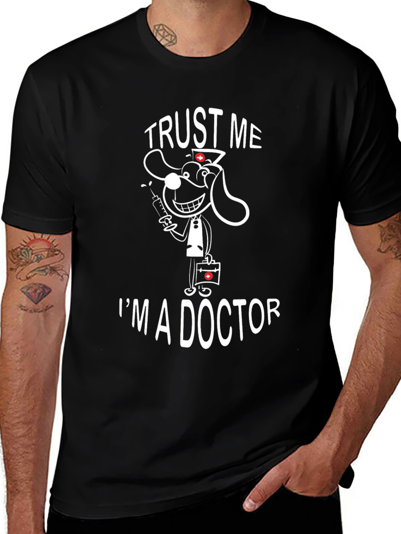 Trust Me Im a Doctor Funny T-Shirt