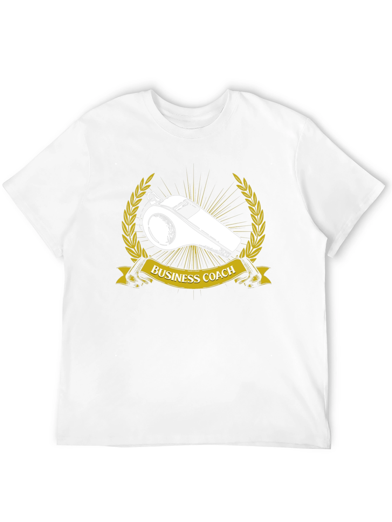 Business Coach T-Shirt: Whistle Graphic Tee
