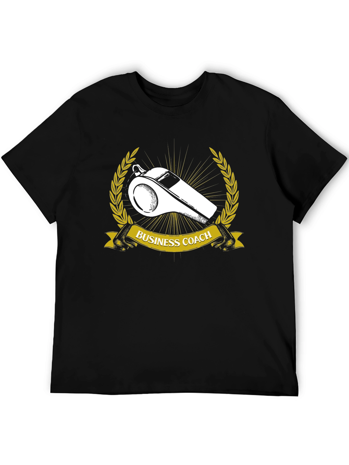 Business Coach T-Shirt: Whistle Graphic Tee
