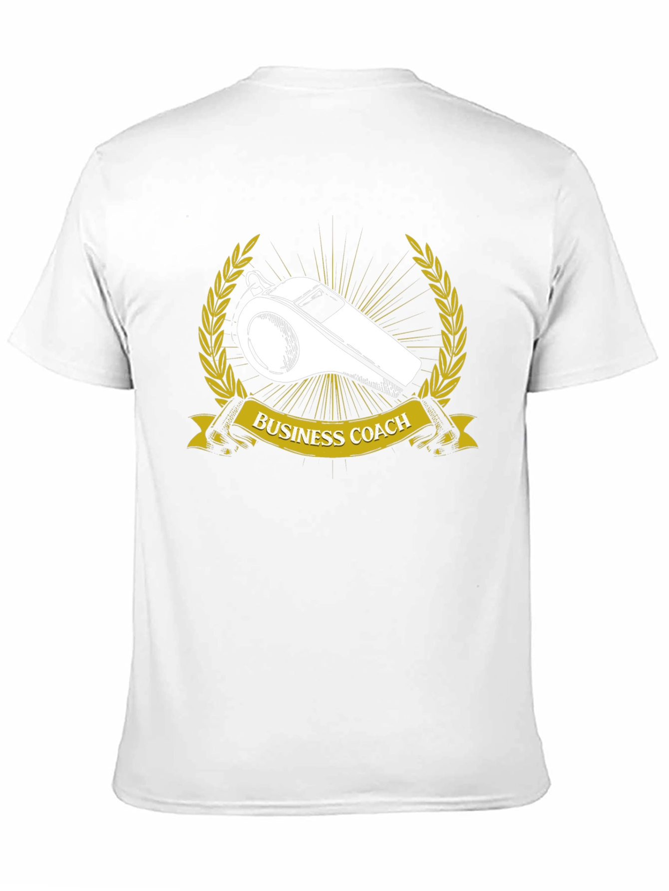 Business Coach T-Shirt: Whistle Graphic Tee