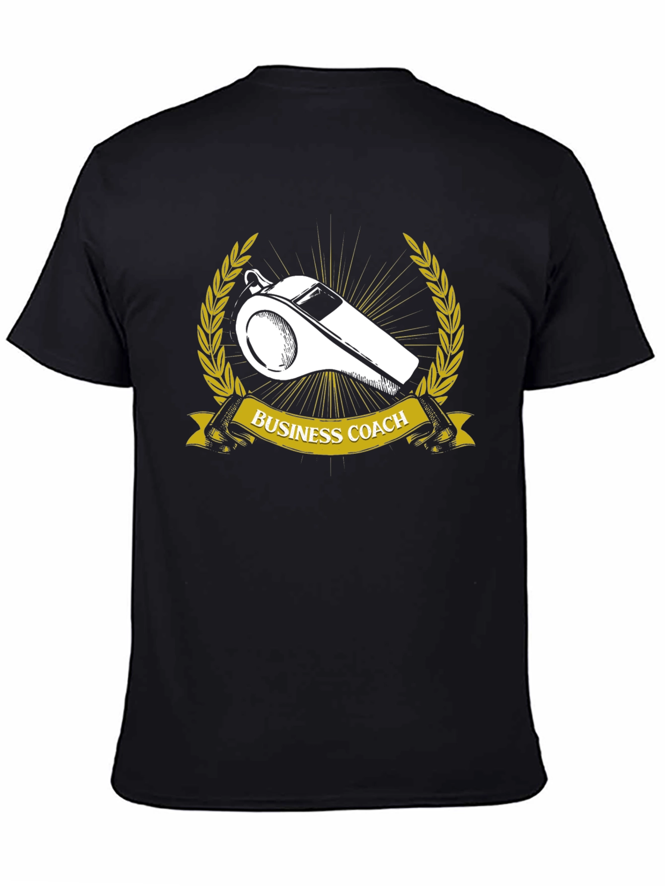 Business Coach T-Shirt: Whistle Graphic Tee
