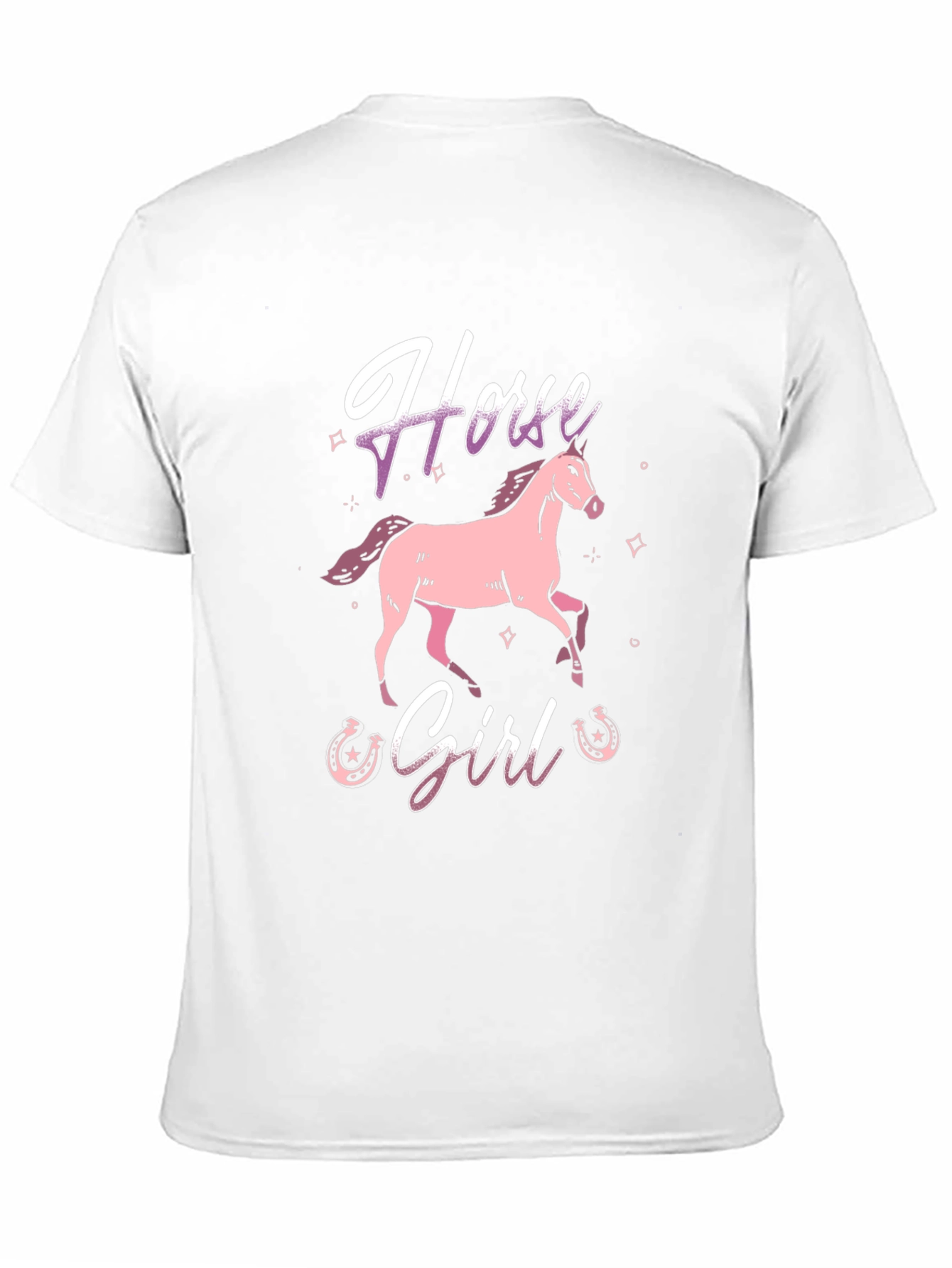 Horse Girl Graphic Tee - Black