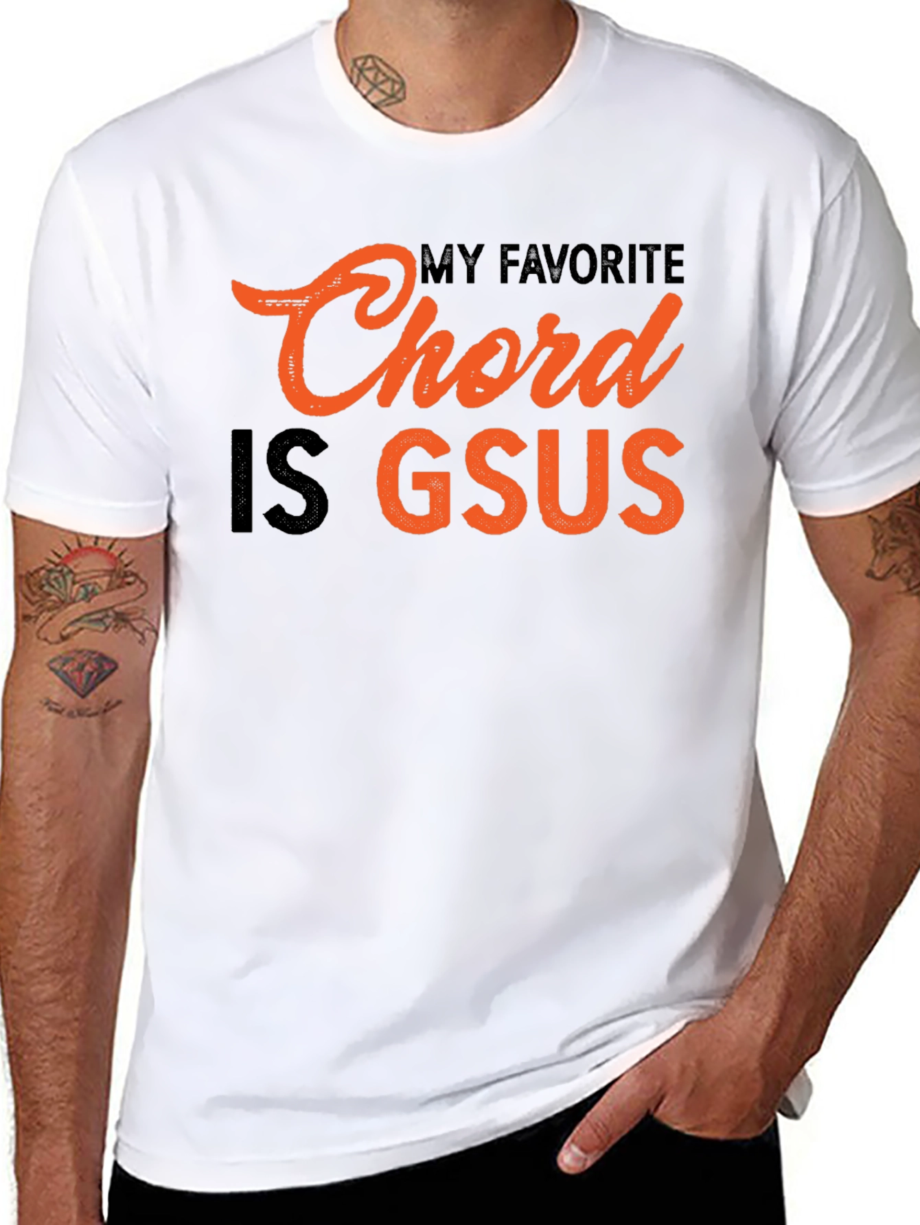 My Favorite Chord Is Gsus Graphic T-Shirt