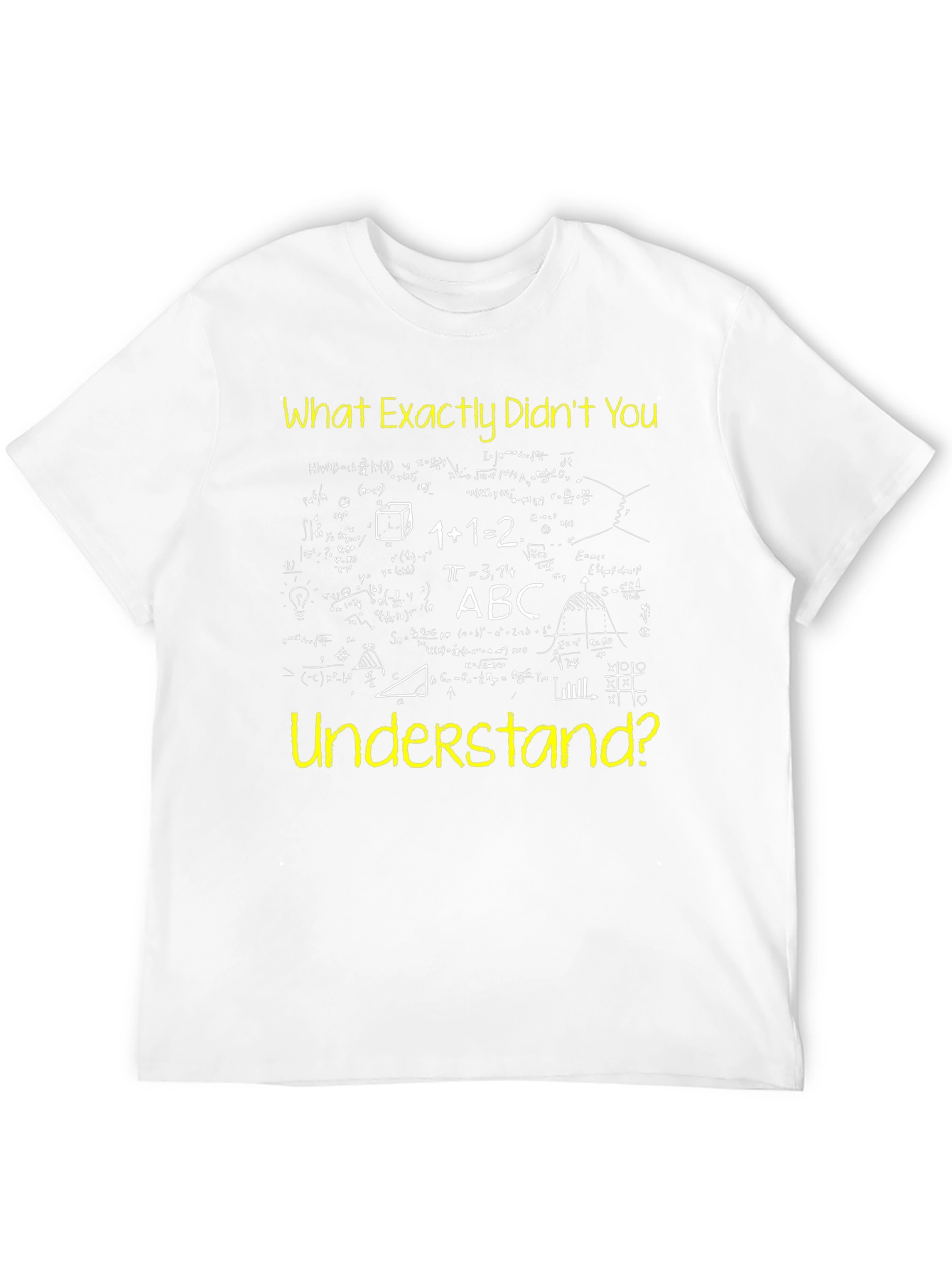 Math Formula T-Shirt - What Didnt You Understand?