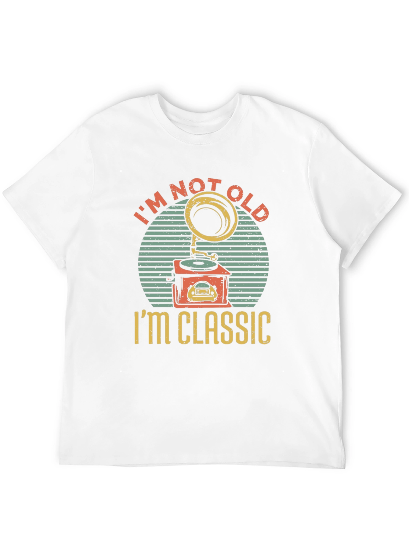 Im Not Old Im Classic Gramophone T-Shirt