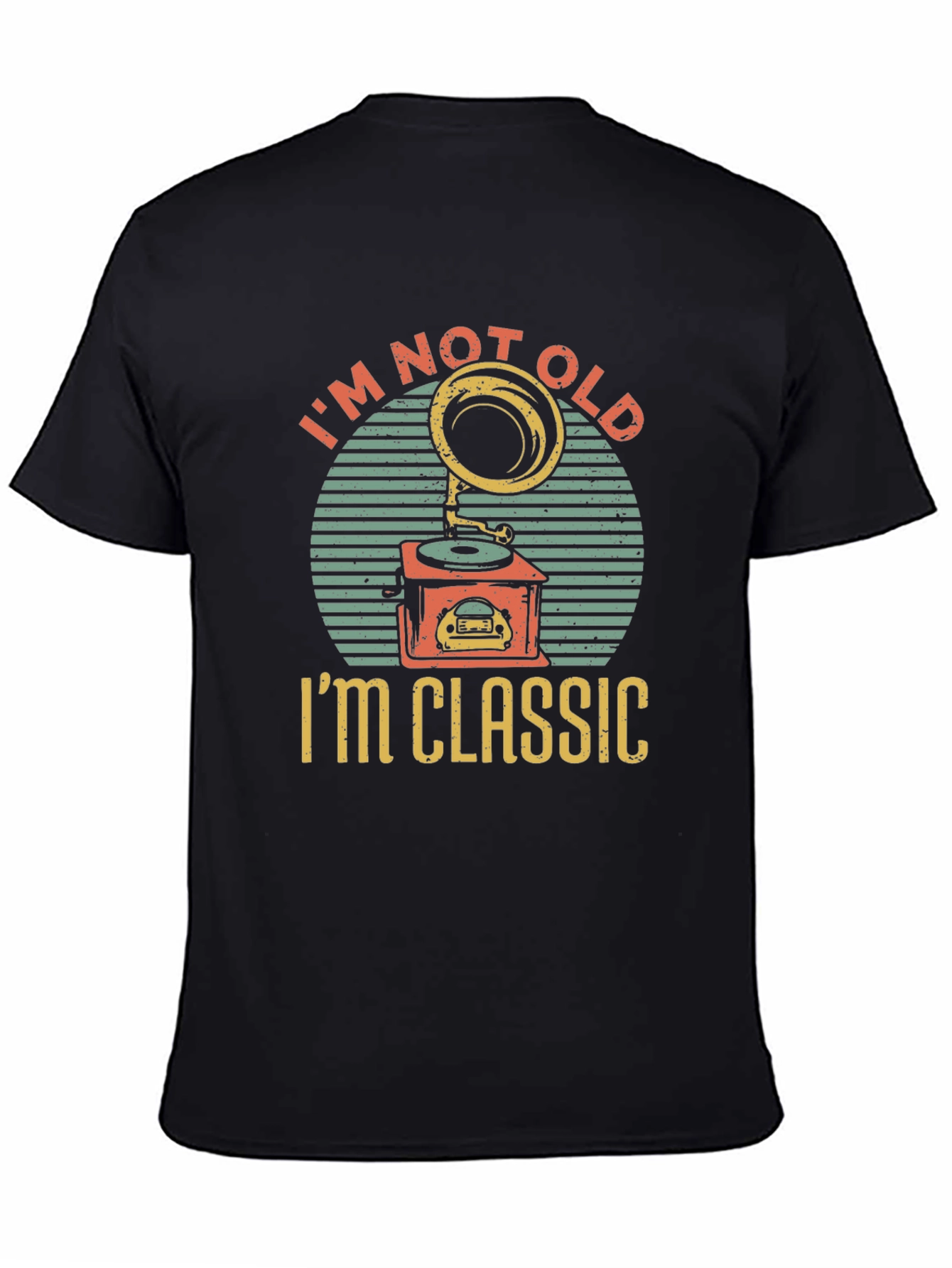 Im Not Old Im Classic Gramophone T-Shirt