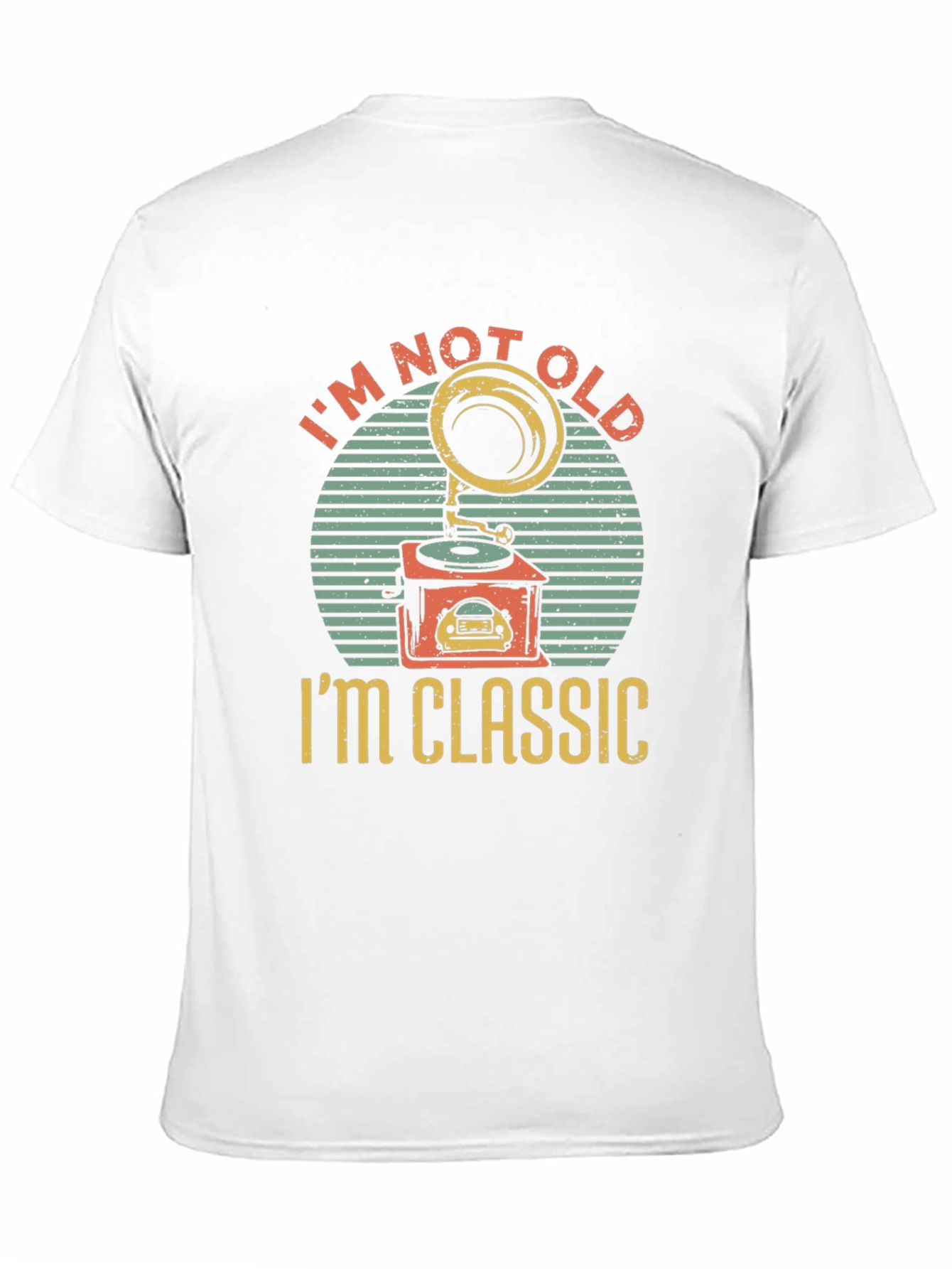 Im Not Old Im Classic Gramophone T-Shirt