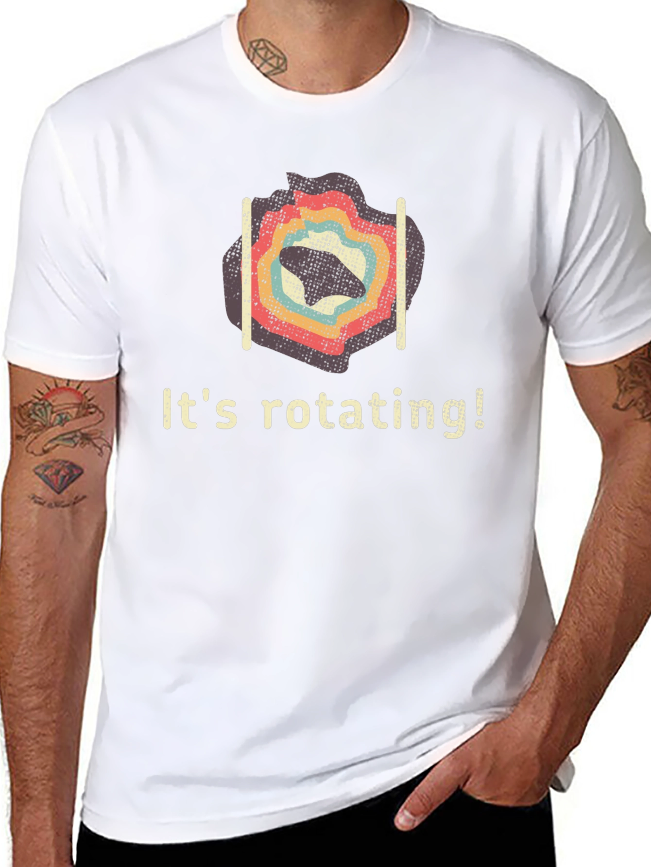 Its Rotating! Graphic Tee - Orca Design