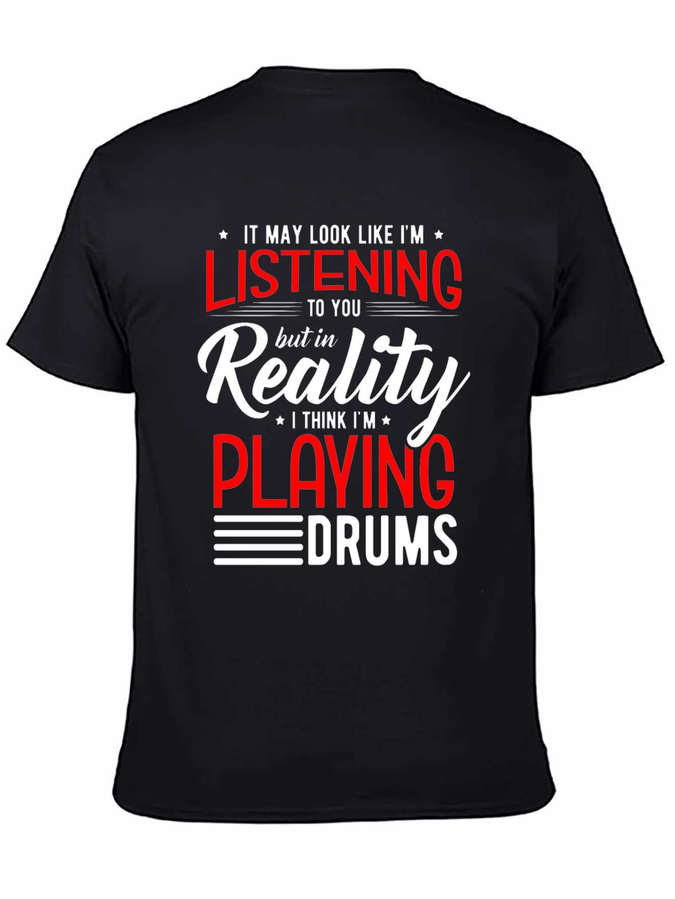 Drummer T-Shirt: Im Playing Drums