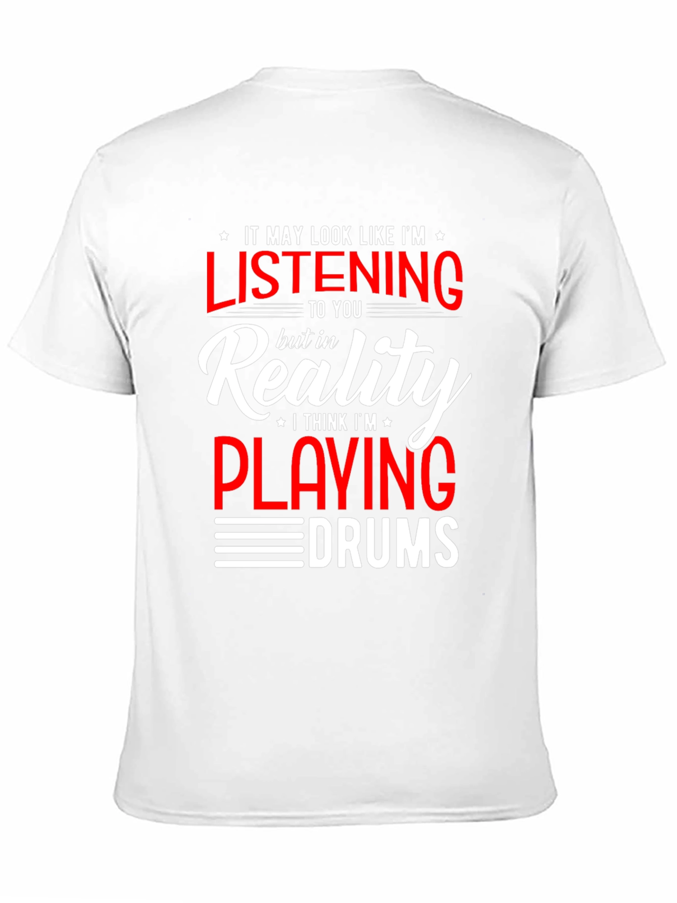 Drummer T-Shirt: Im Playing Drums