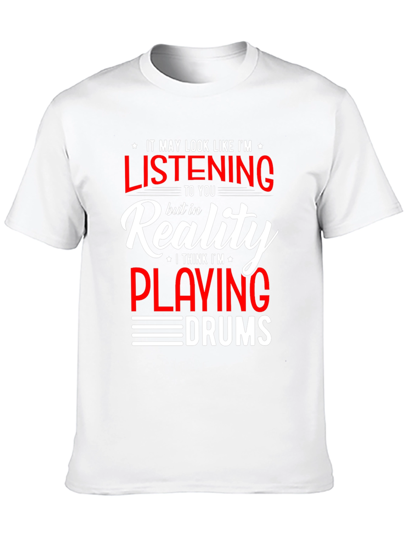 Drummer T-Shirt: Im Playing Drums