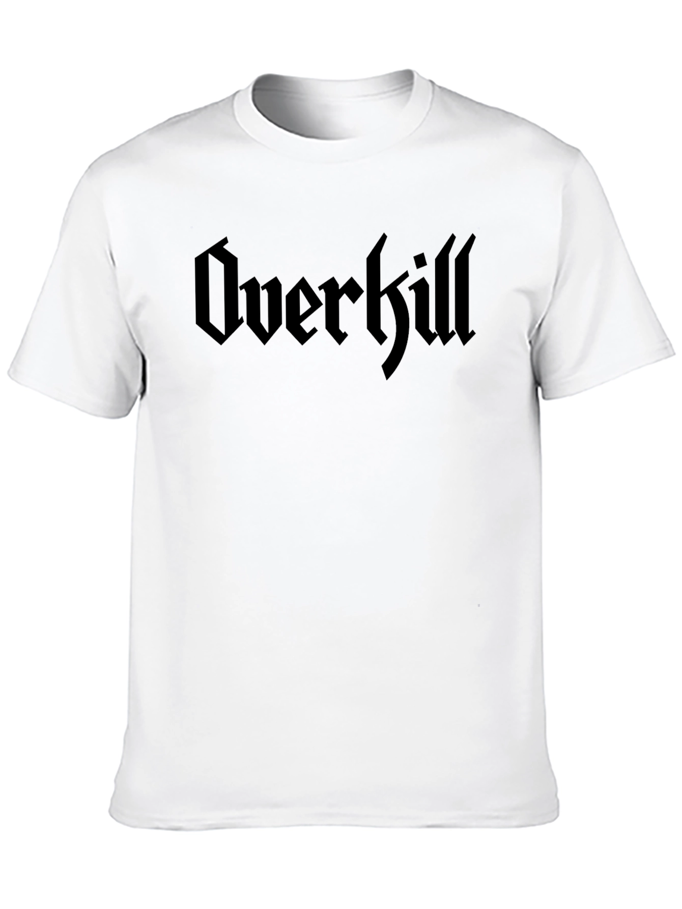 Overkill Band T-Shirt - Black Graphic Tee
