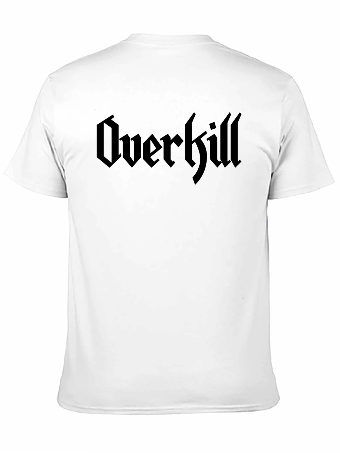 Overkill Band T-Shirt - Black Graphic Tee