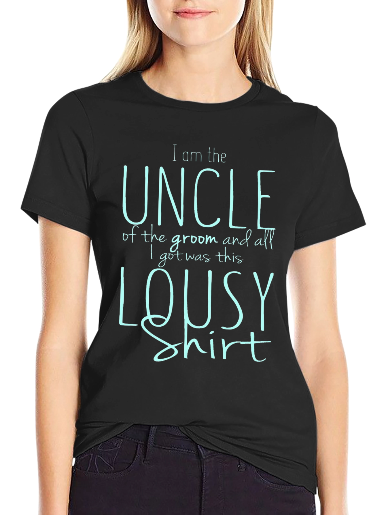Funny Uncle of the Groom T-Shirt - Lousy Shirt