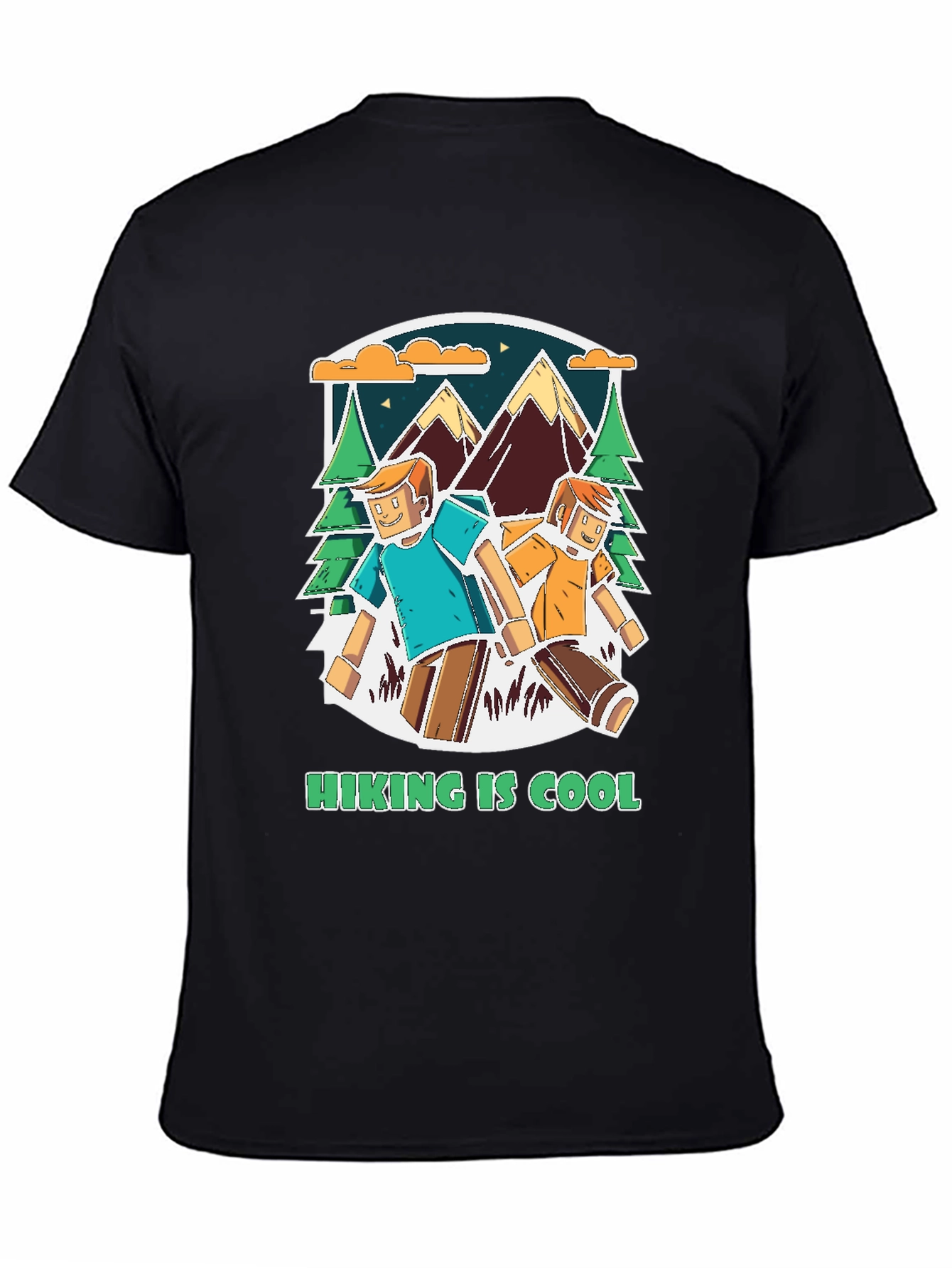 Hiking is Cool Graphic Tee