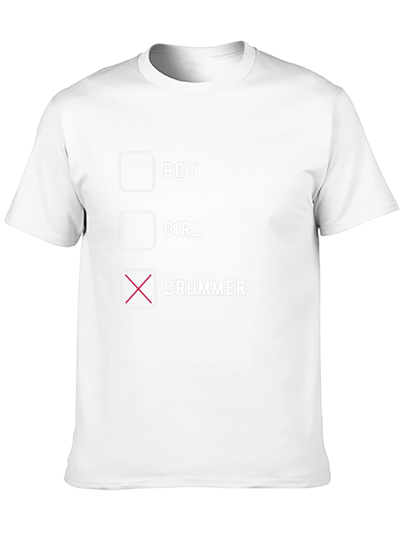 Boy Girl Drummer T-Shirt