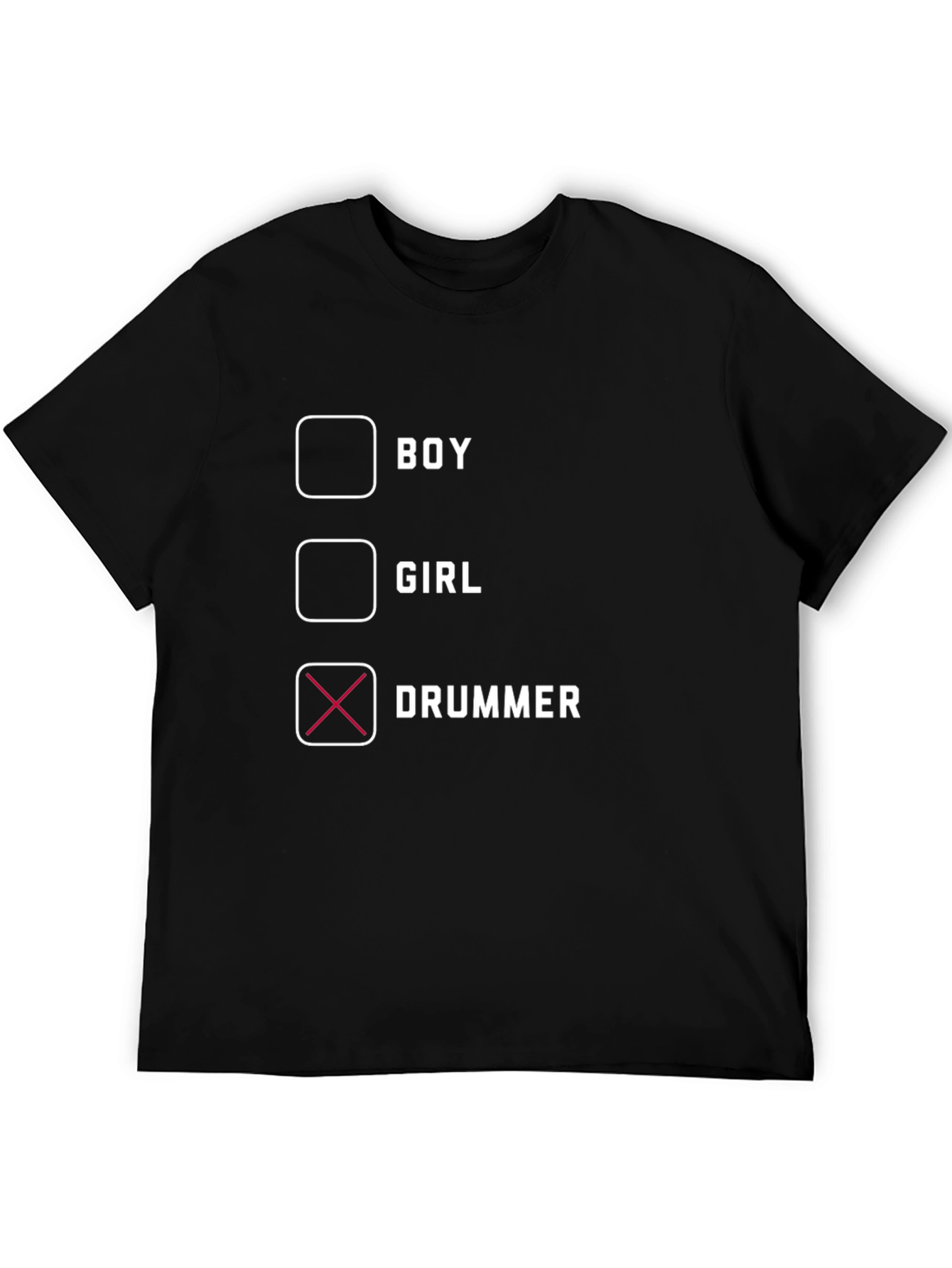 Boy Girl Drummer T-Shirt