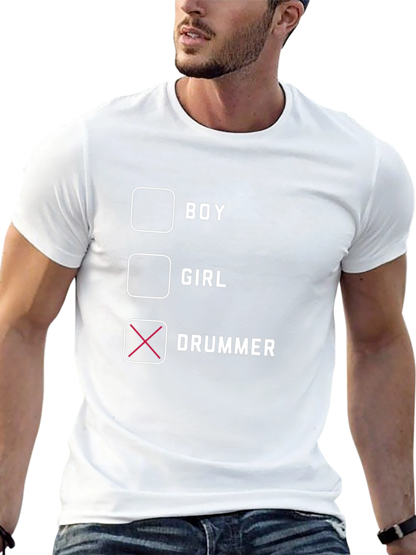 Boy Girl Drummer T-Shirt