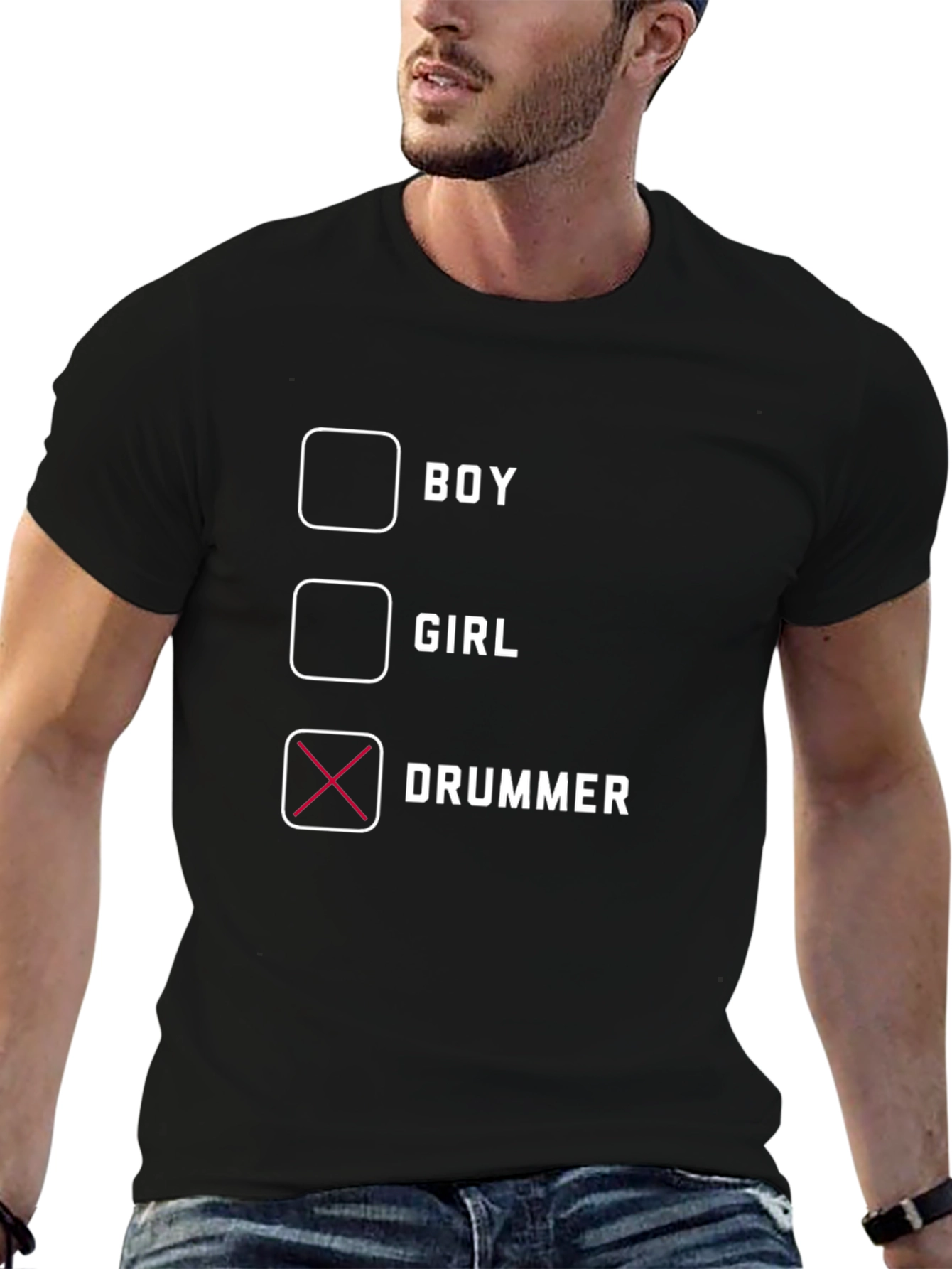 Boy Girl Drummer T-Shirt
