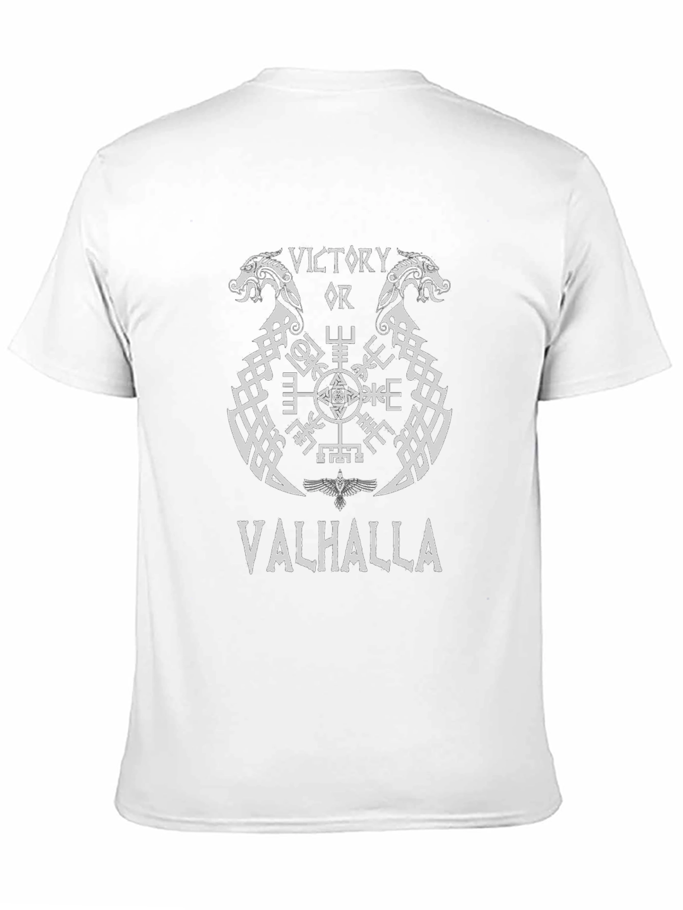 Victory or Valhalla Viking Graphic Tee