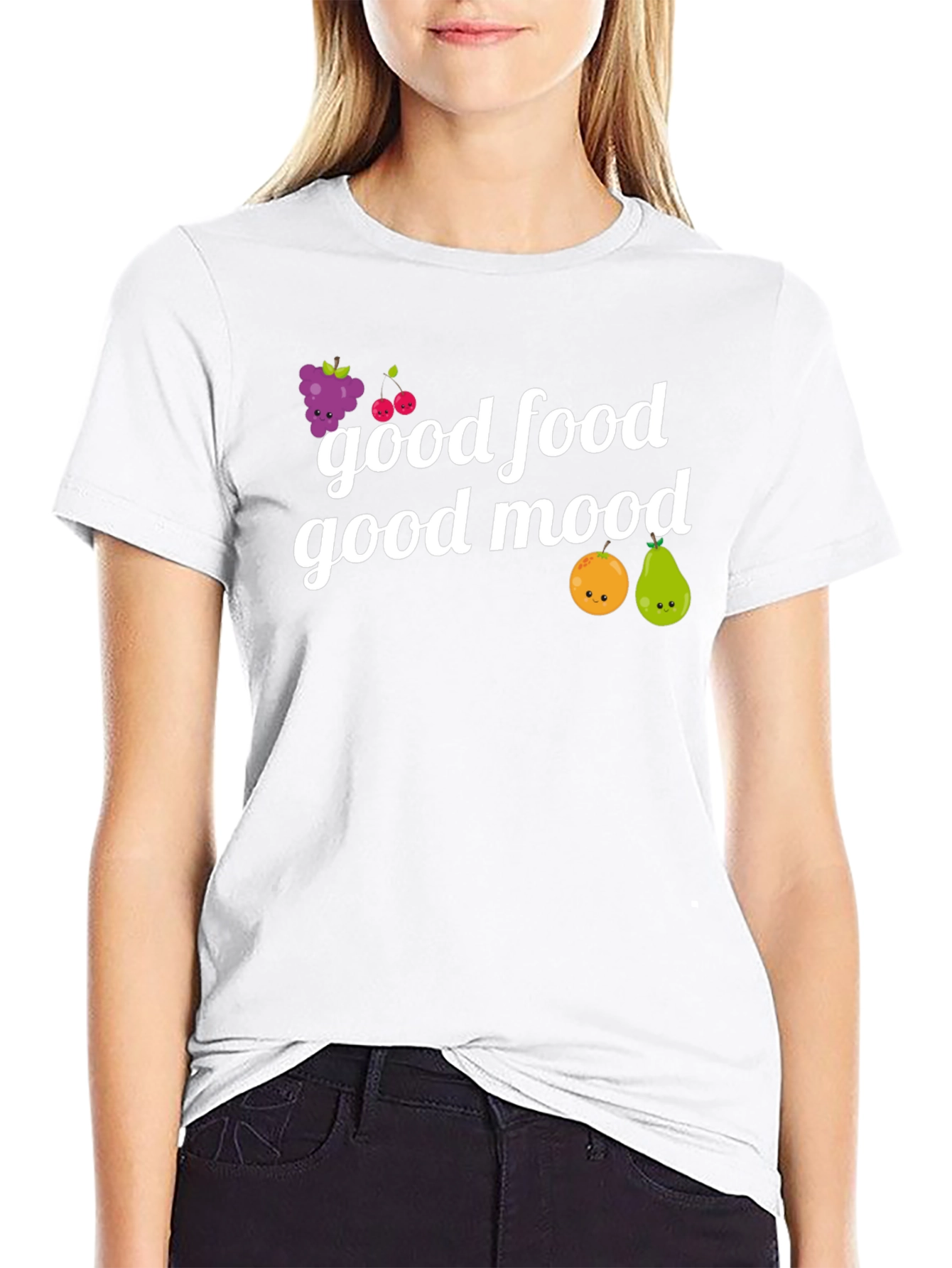 Good Food Good Mood Graphic Tee