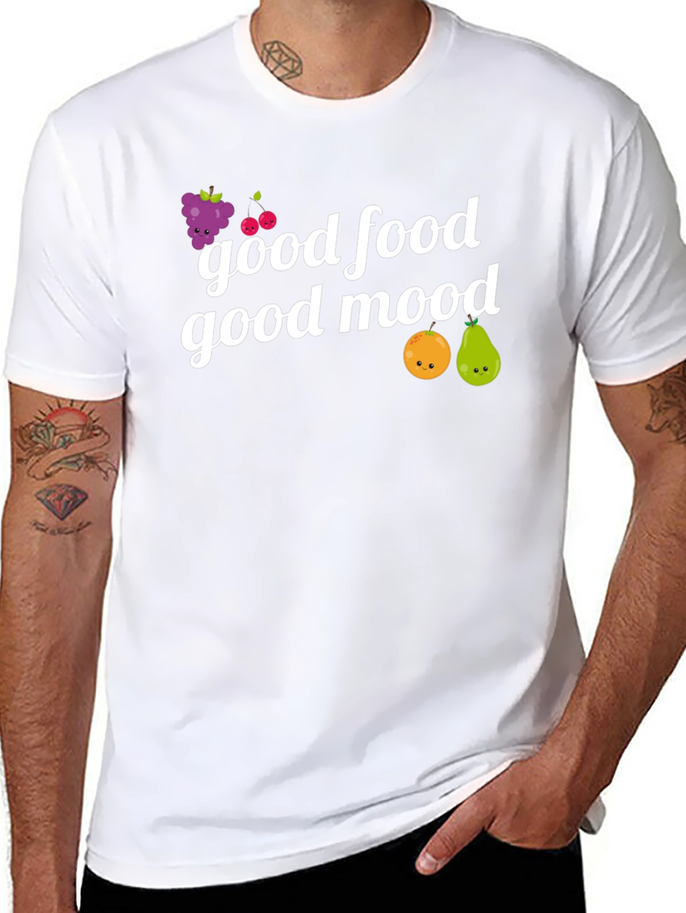 Good Food Good Mood Graphic Tee