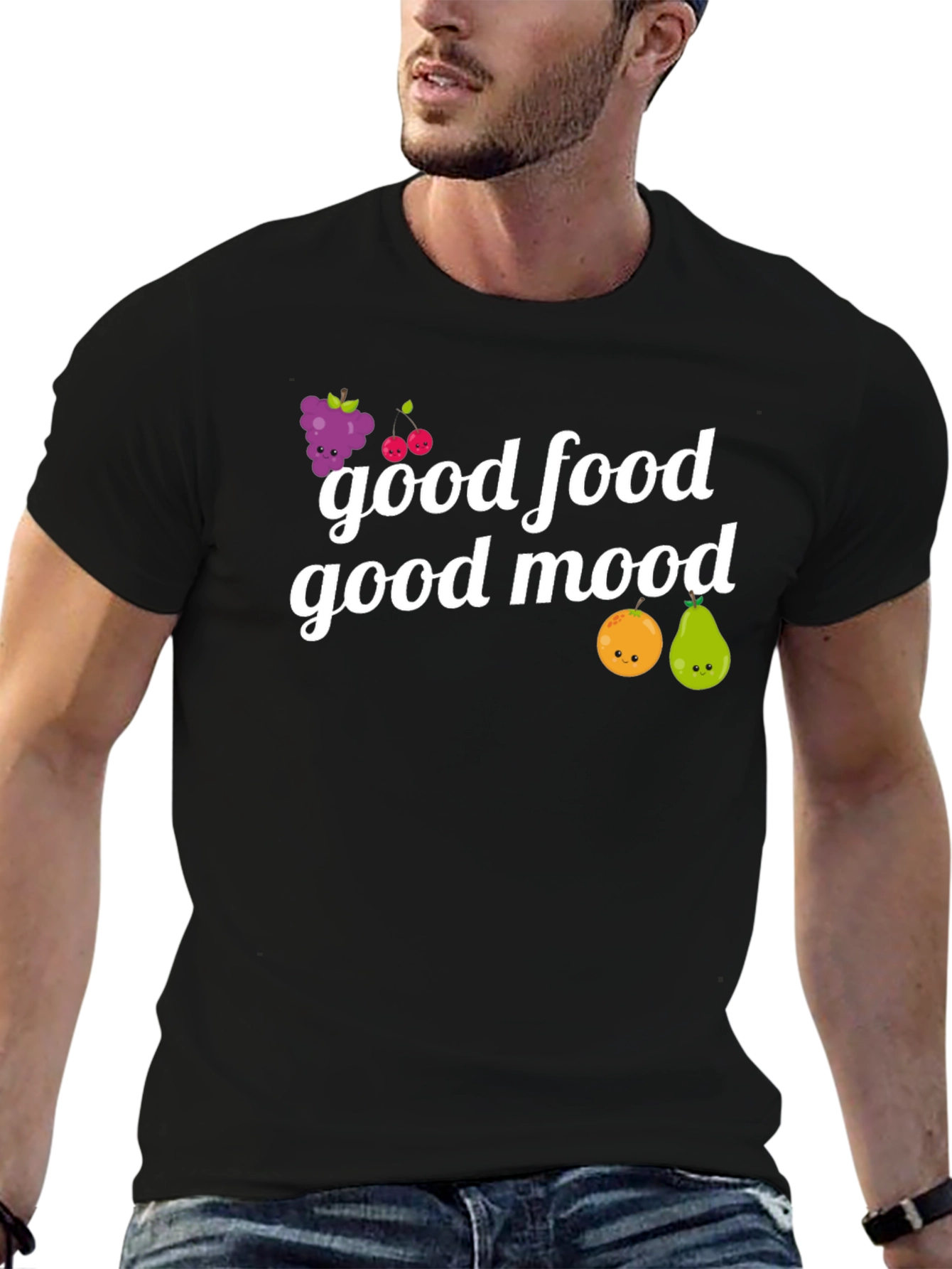 Good Food Good Mood Graphic Tee