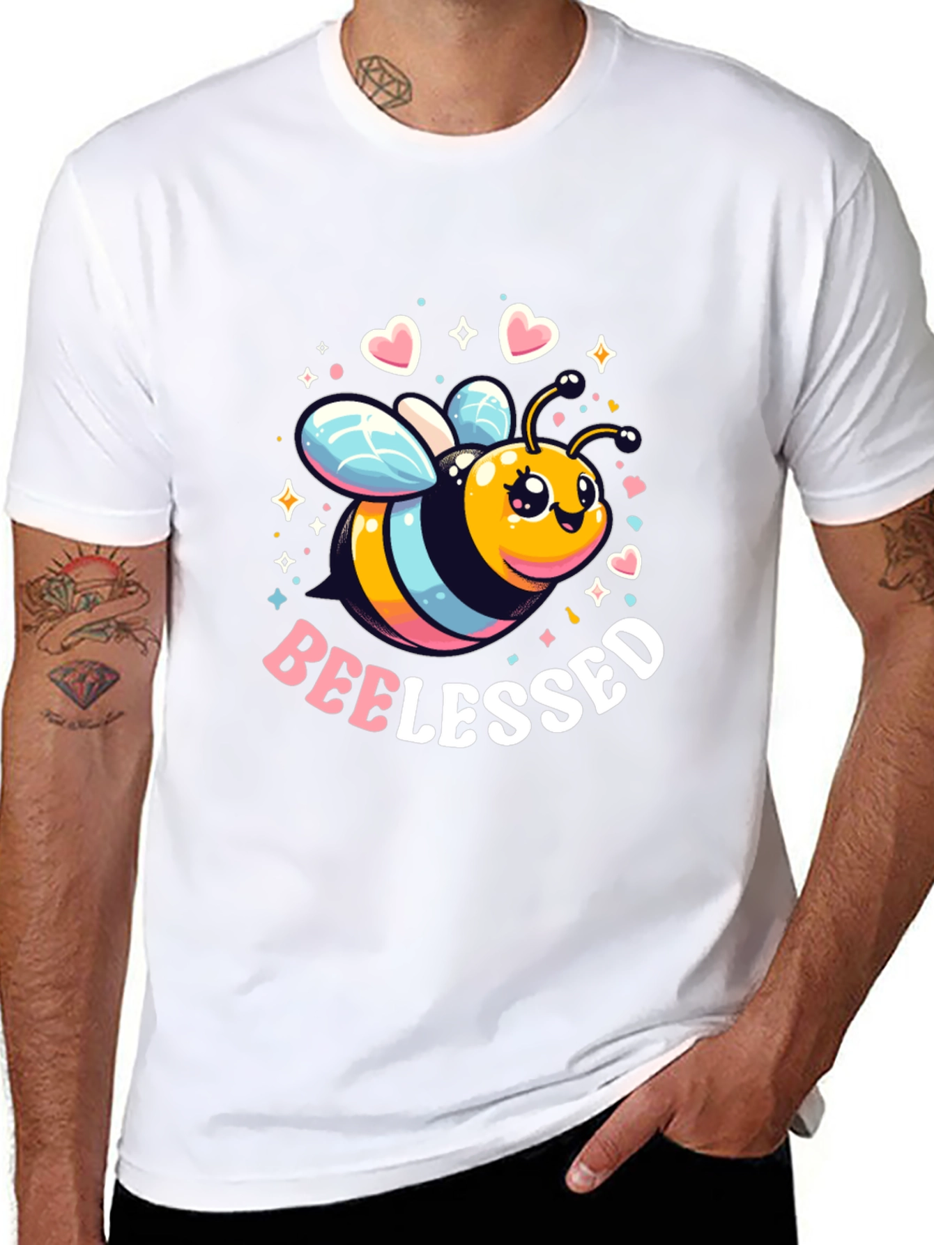 Bee-Lessed Graphic T-Shirt