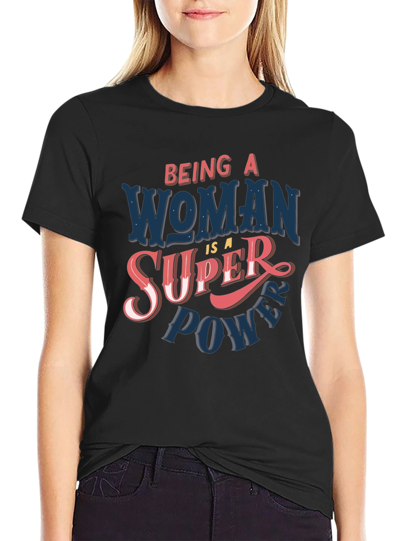 Feminist Super Power Graphic Tee