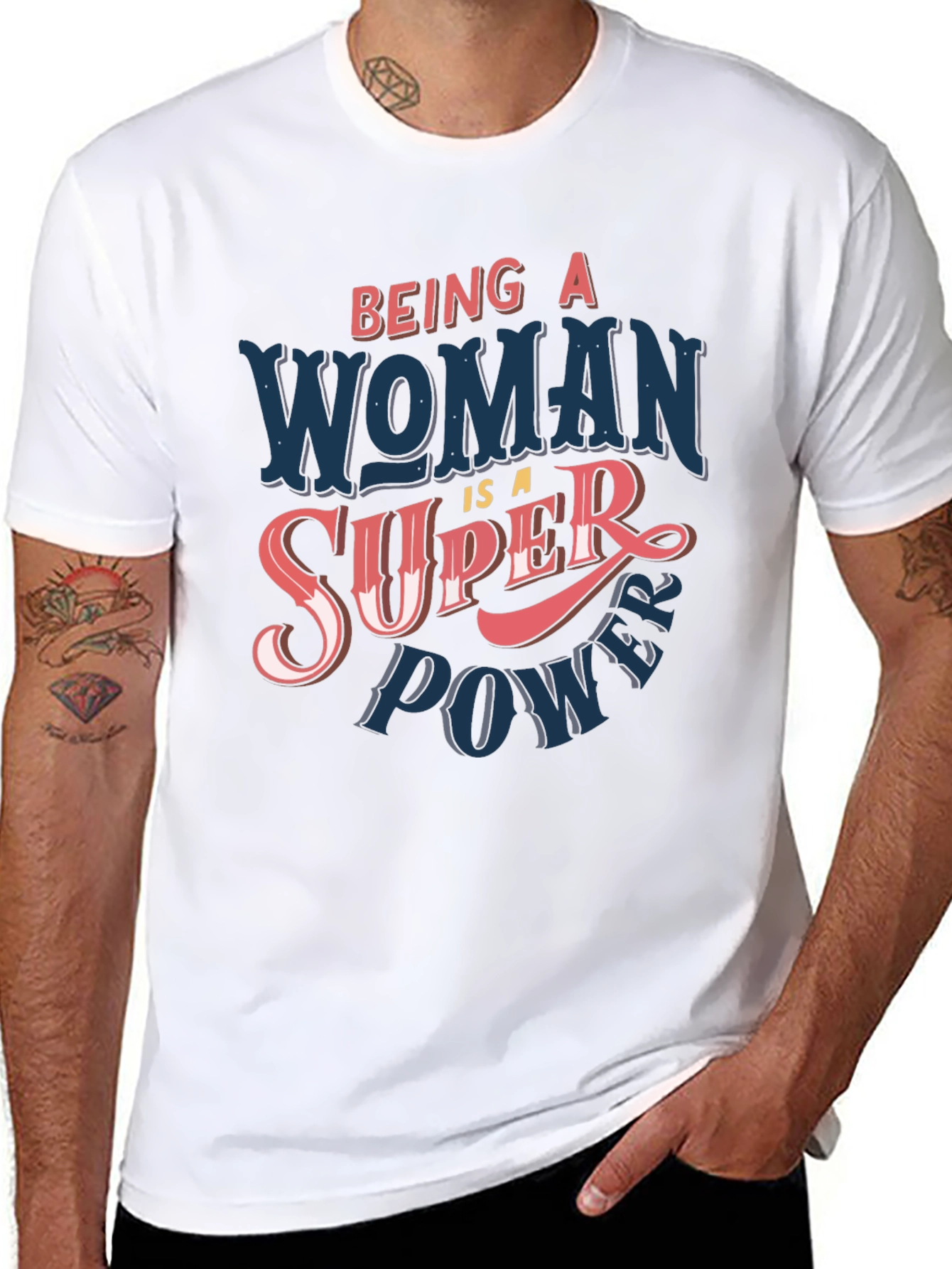Feminist Super Power Graphic Tee