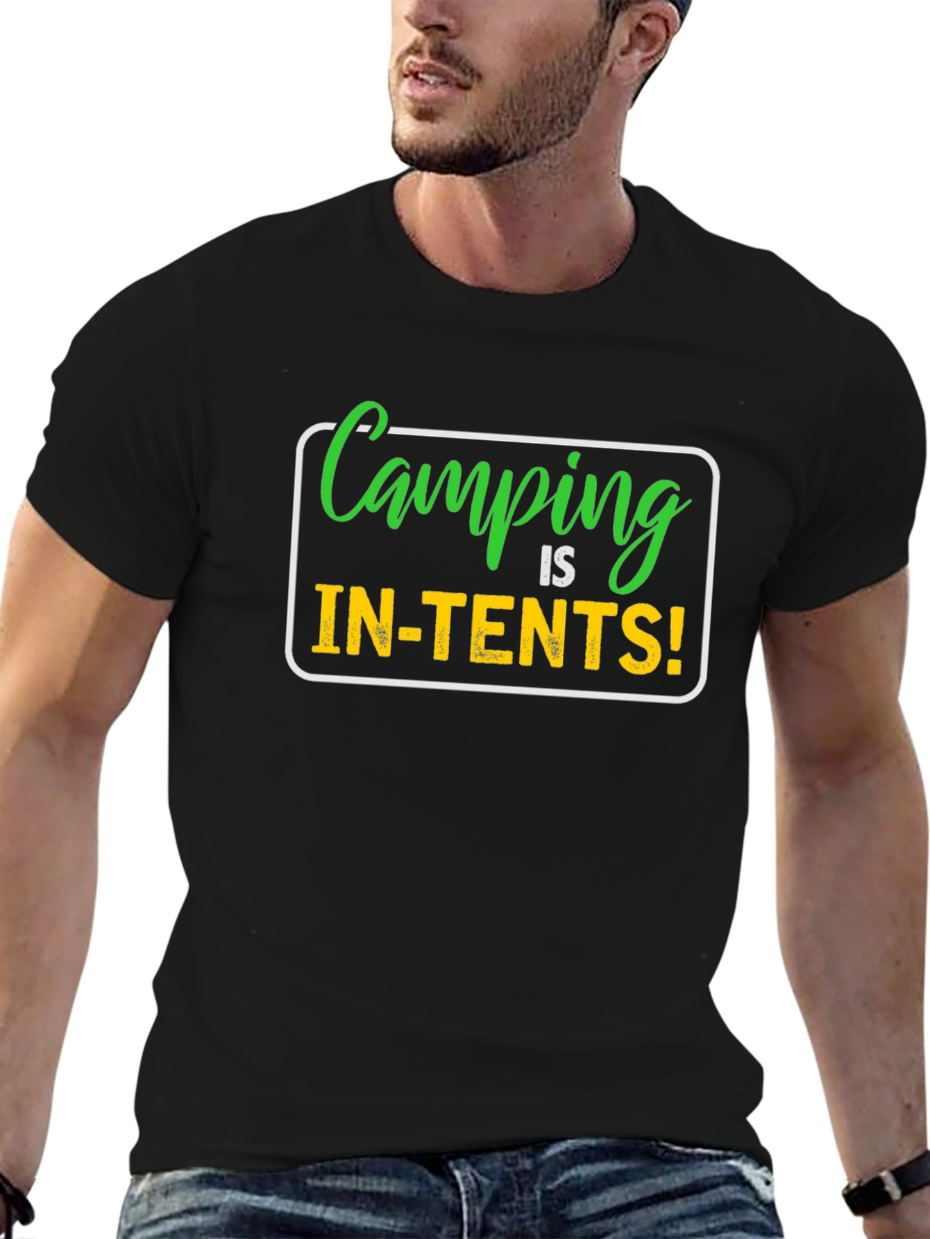 Camping Is In-Tents! Graphic T-Shirt