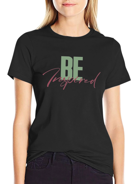Be Inspired Graphic Tee - Black Short Sleeve