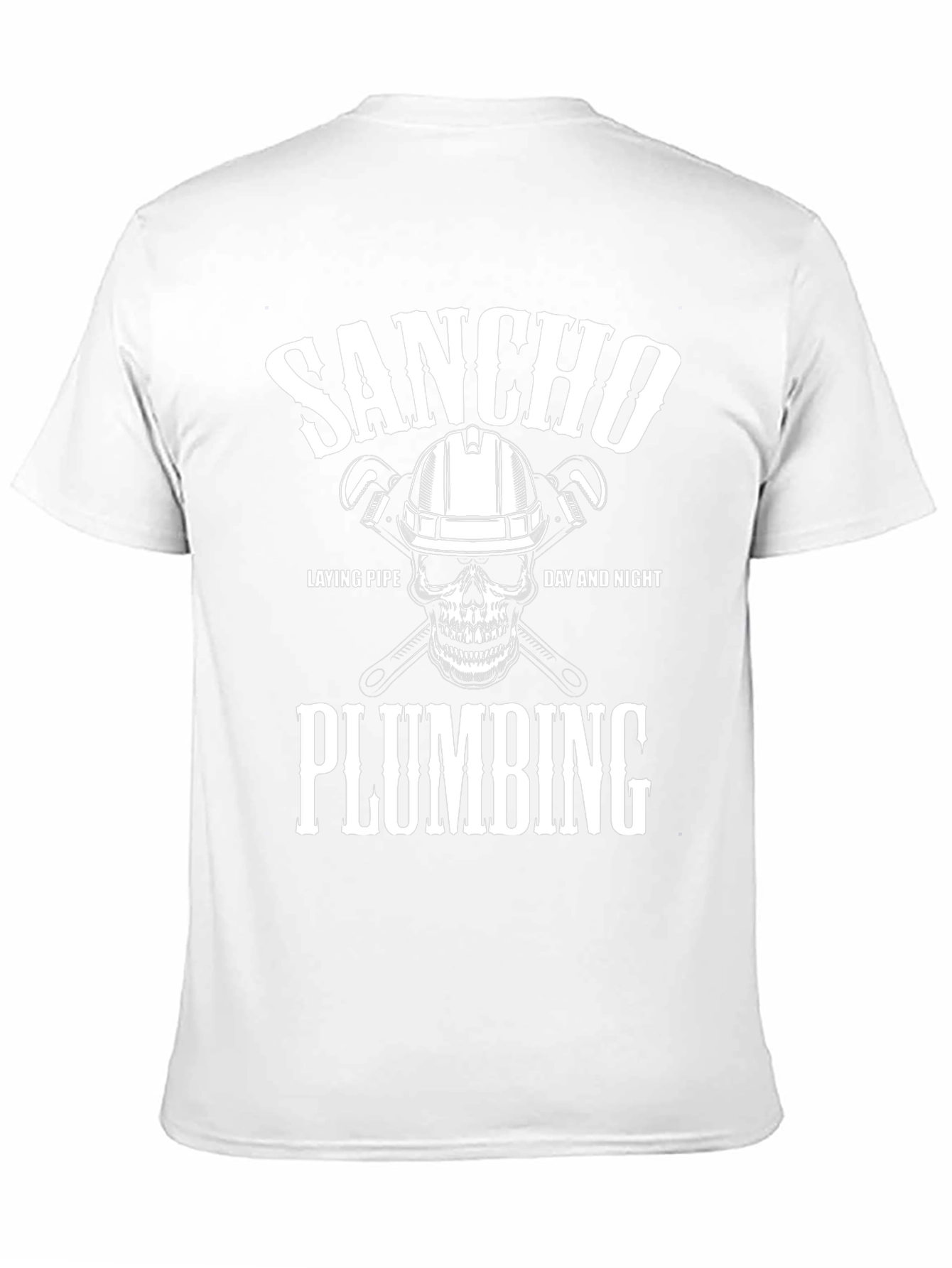 Sancho Plumbing T-Shirt - Funny Plumber Tee
