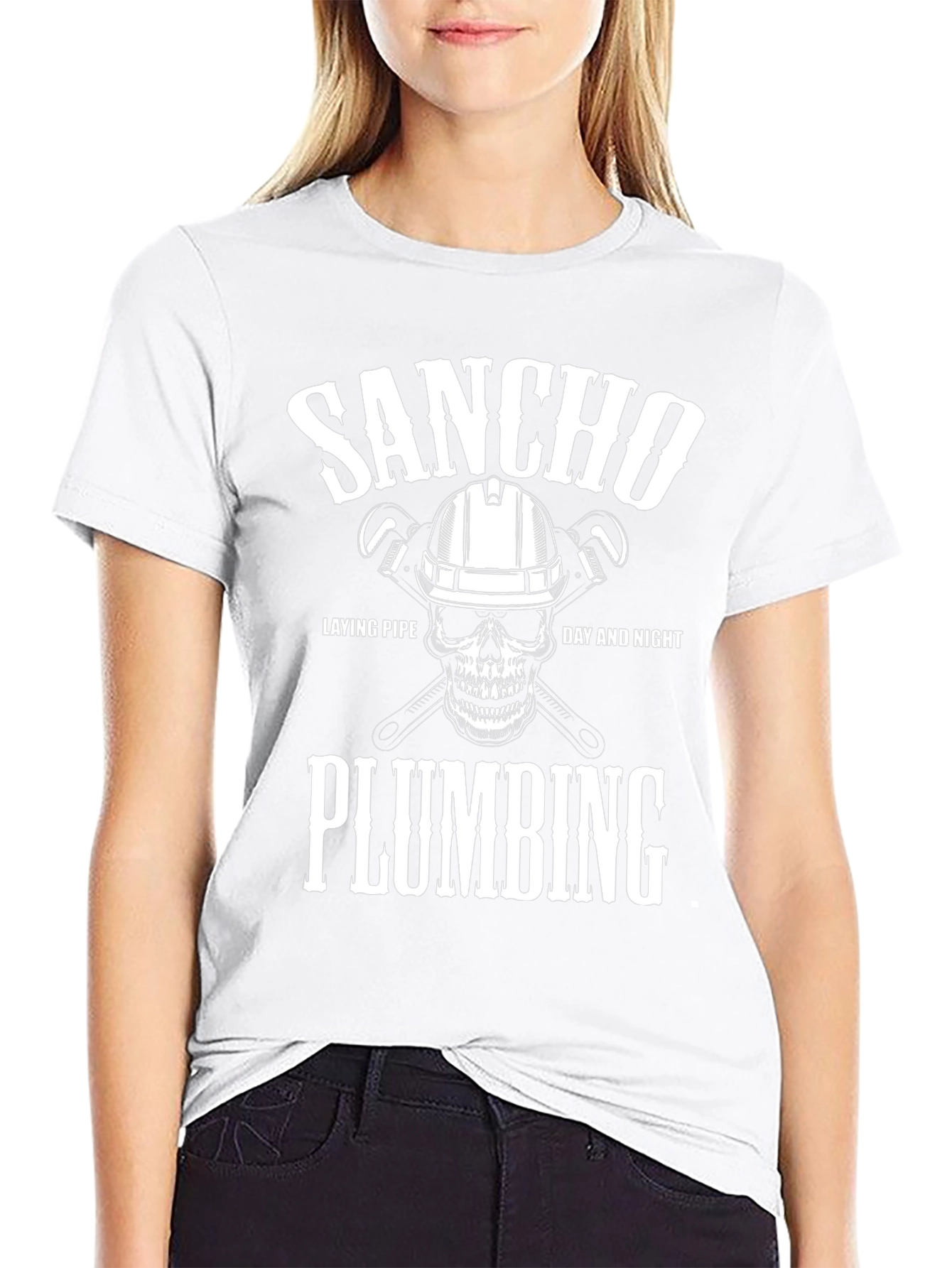Sancho Plumbing T-Shirt - Funny Plumber Tee