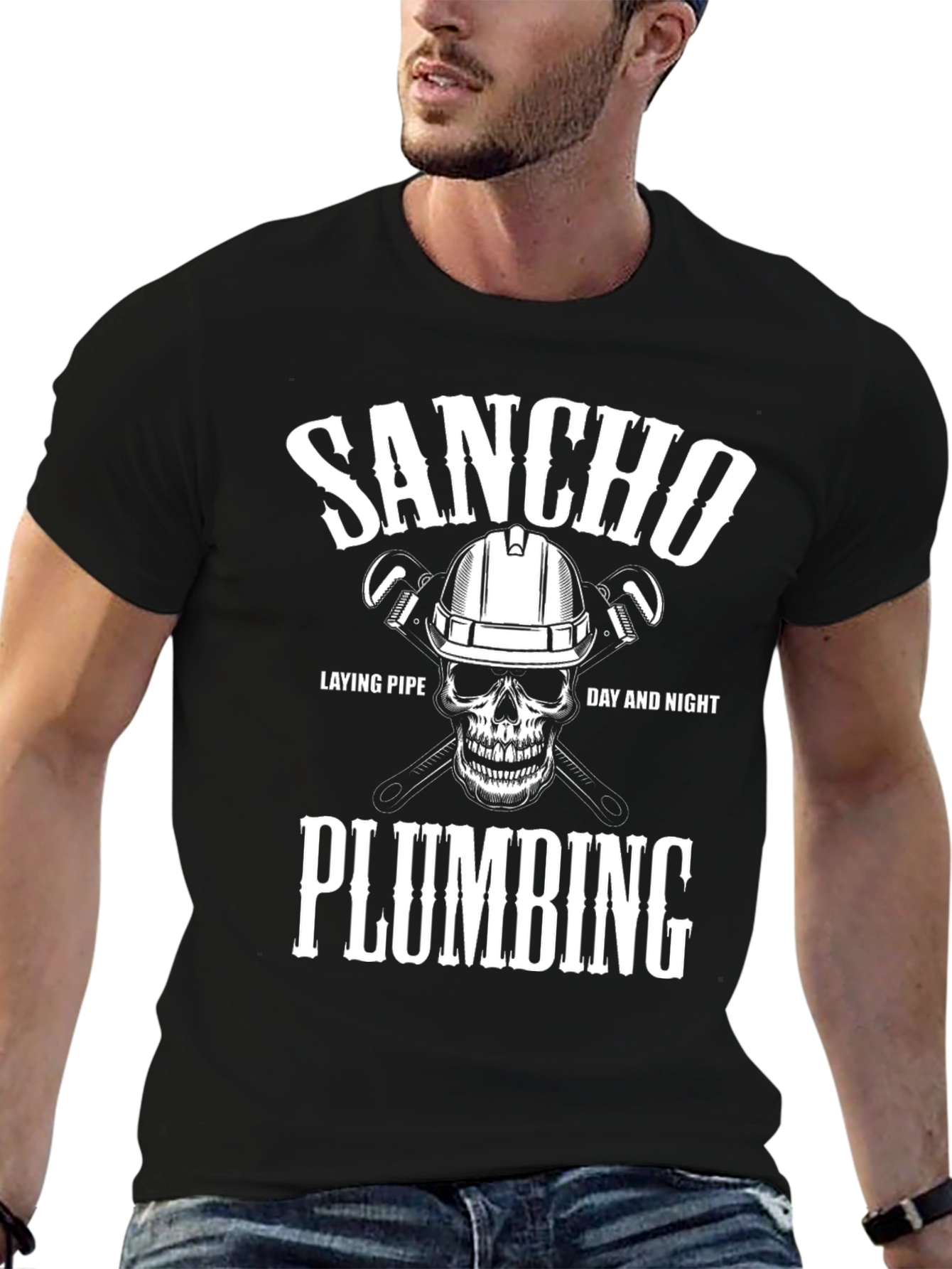 Sancho Plumbing T-Shirt - Funny Plumber Tee