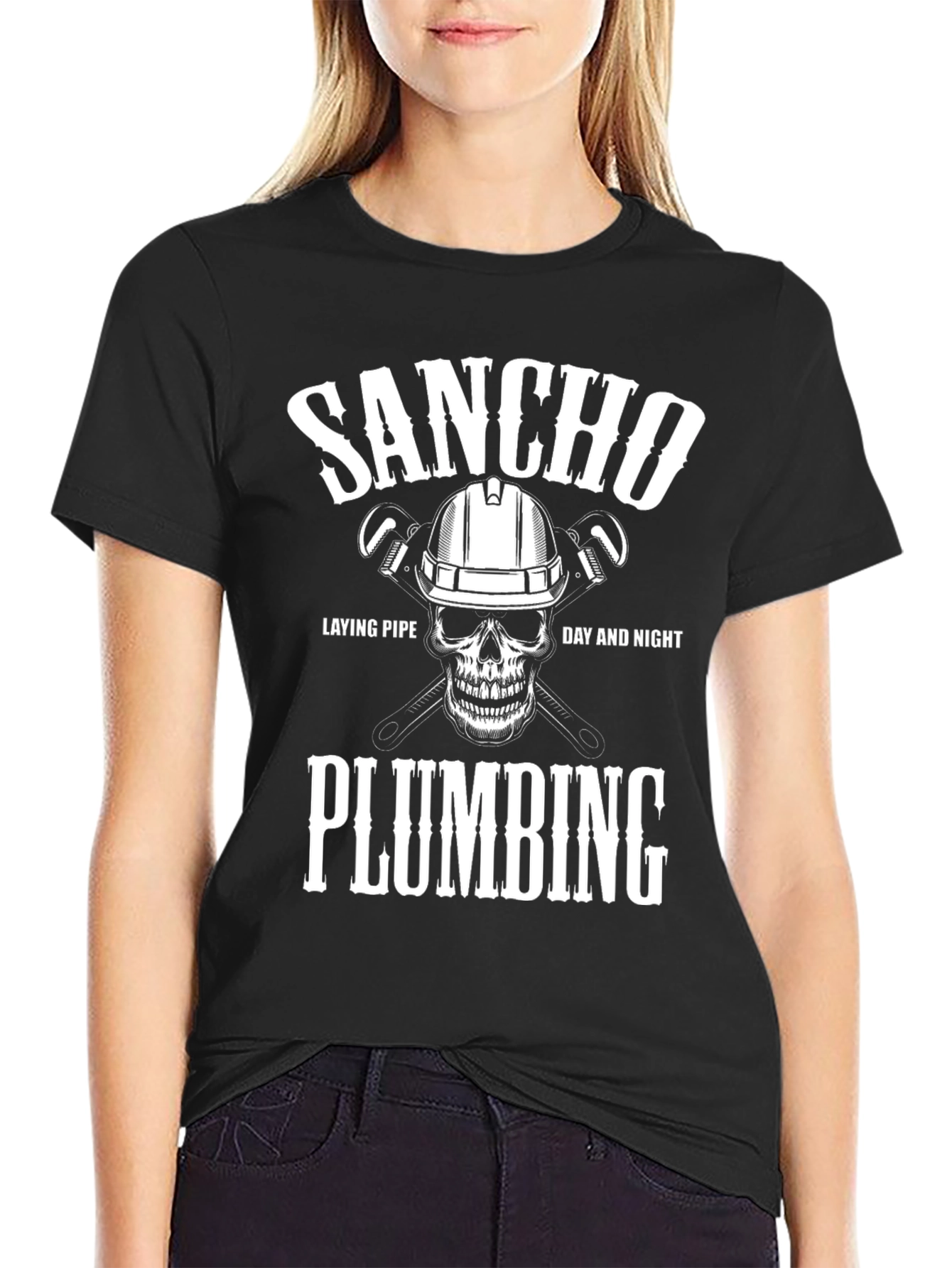 Sancho Plumbing T-Shirt - Funny Plumber Tee