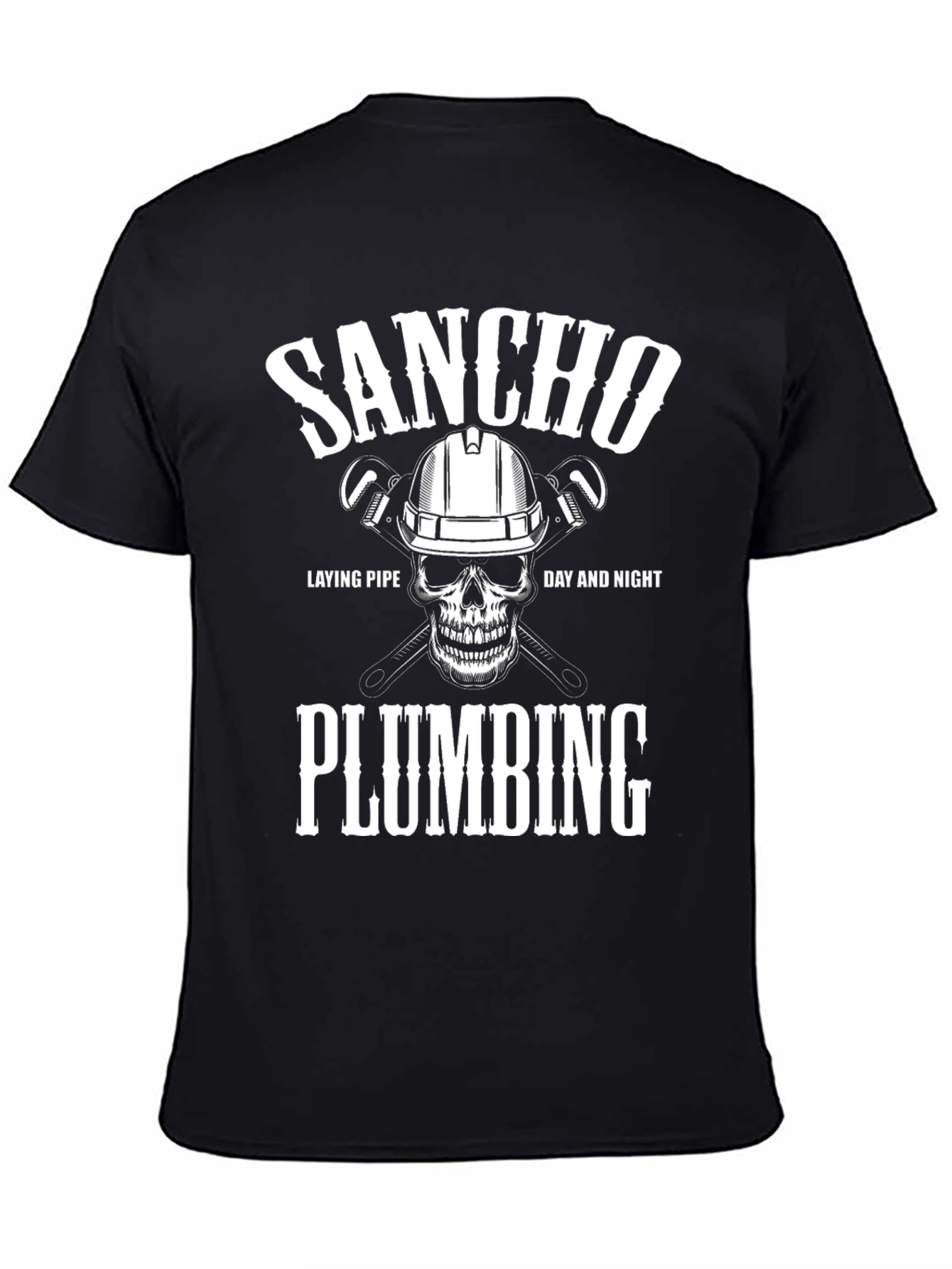 Sancho Plumbing T-Shirt - Funny Plumber Tee