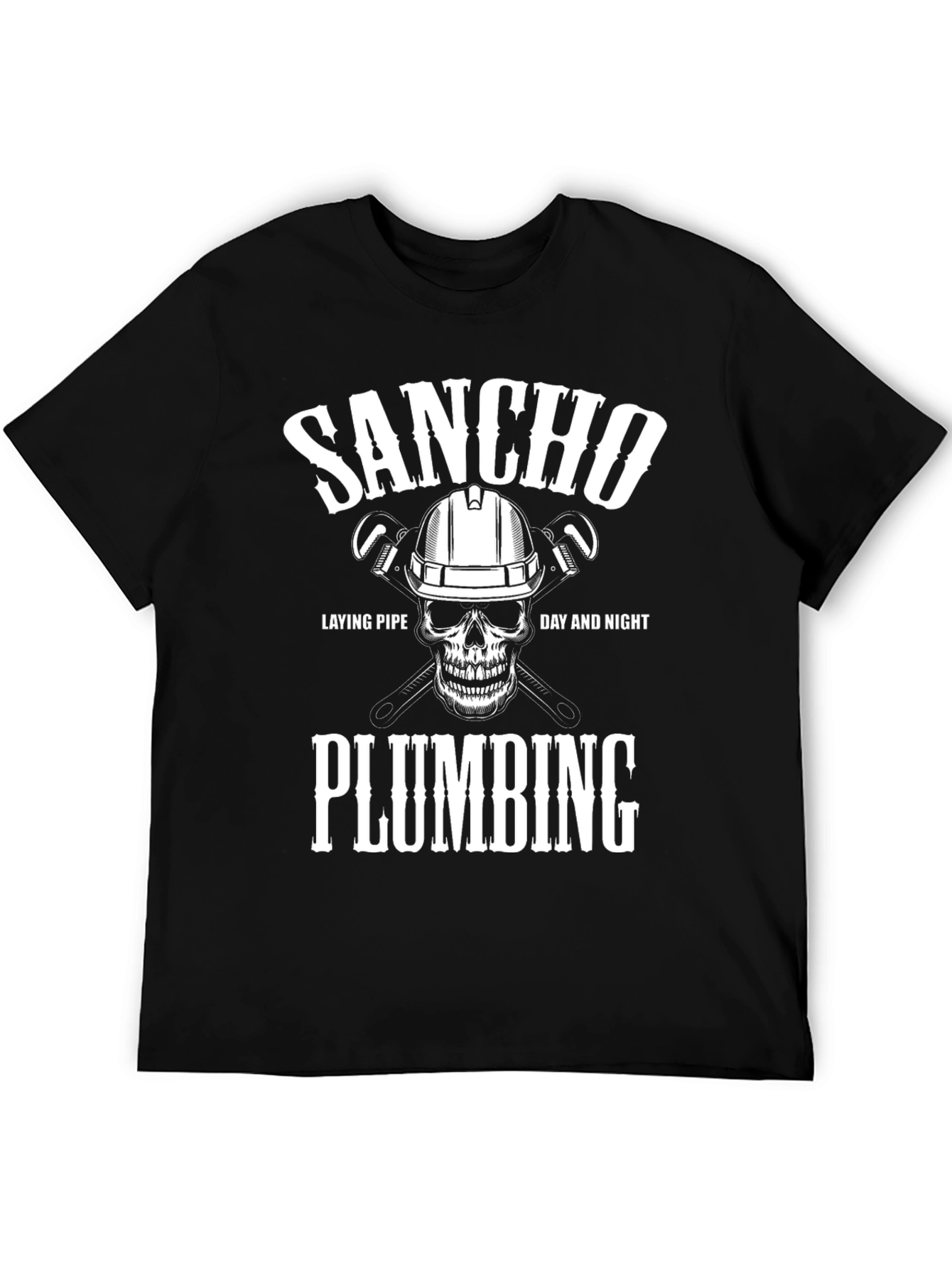 Sancho Plumbing T-Shirt - Funny Plumber Tee