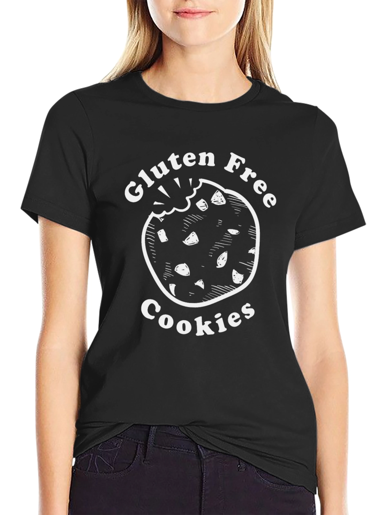 Gluten Free Cookies T-Shirt - Novelty Graphic Tee