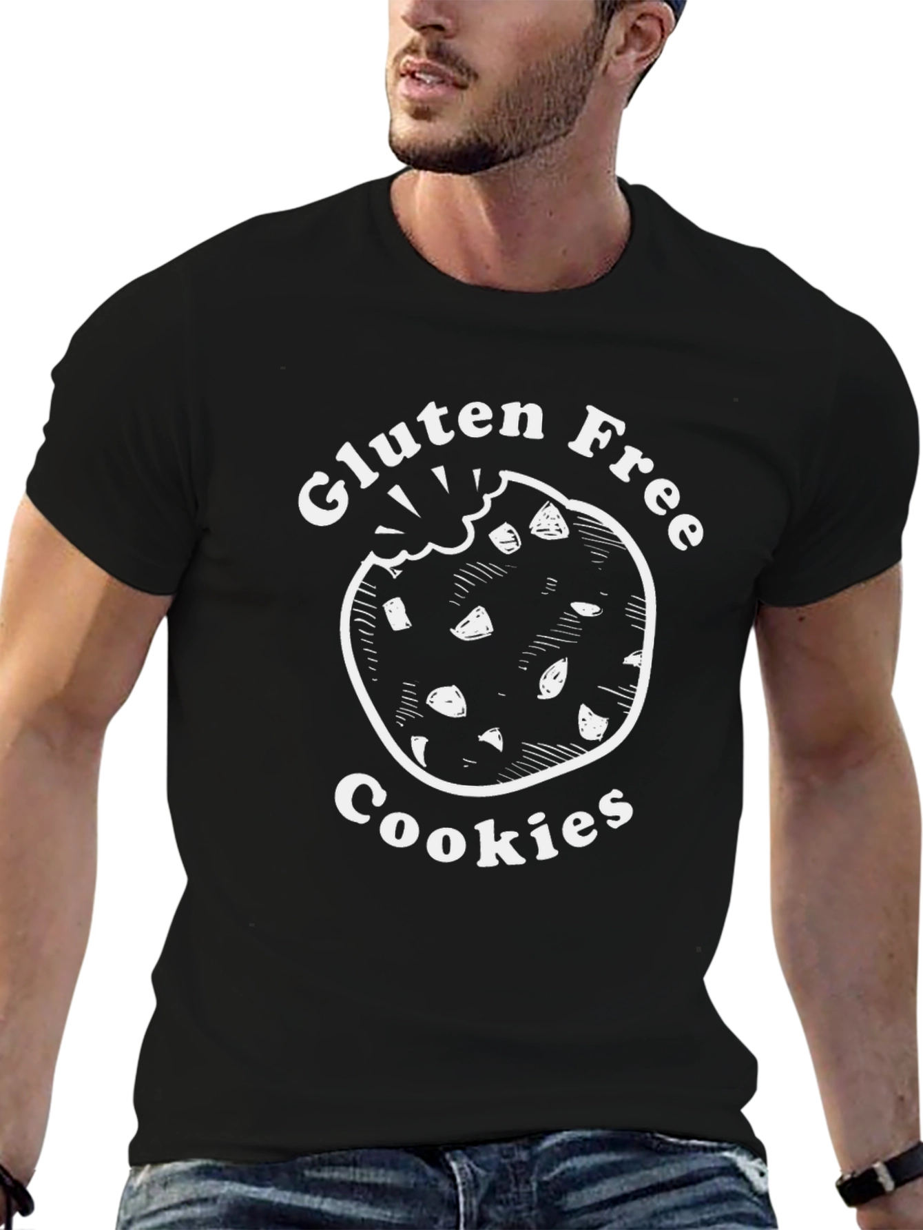 Gluten Free Cookies T-Shirt - Novelty Graphic Tee
