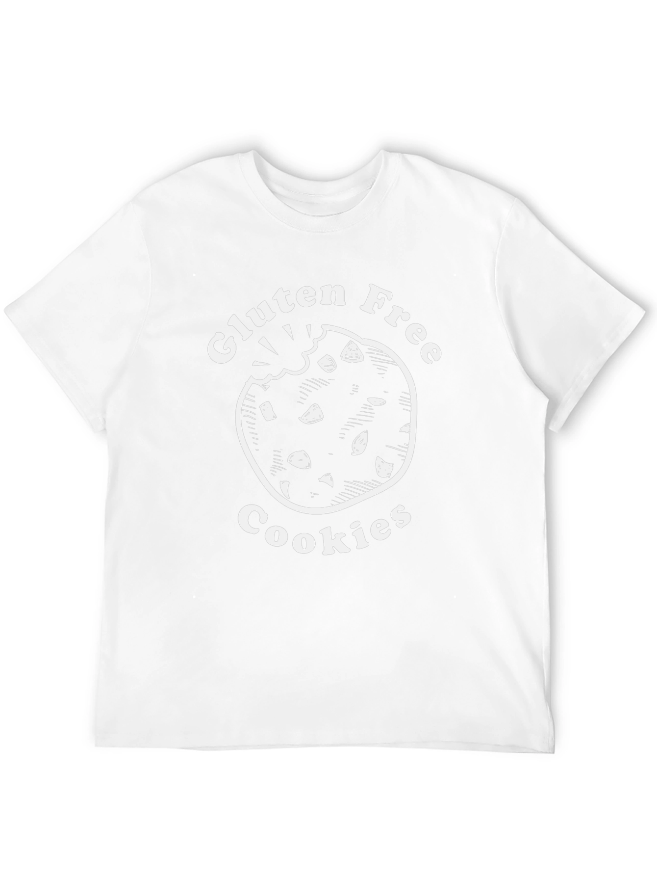 Gluten Free Cookies T-Shirt - Novelty Graphic Tee